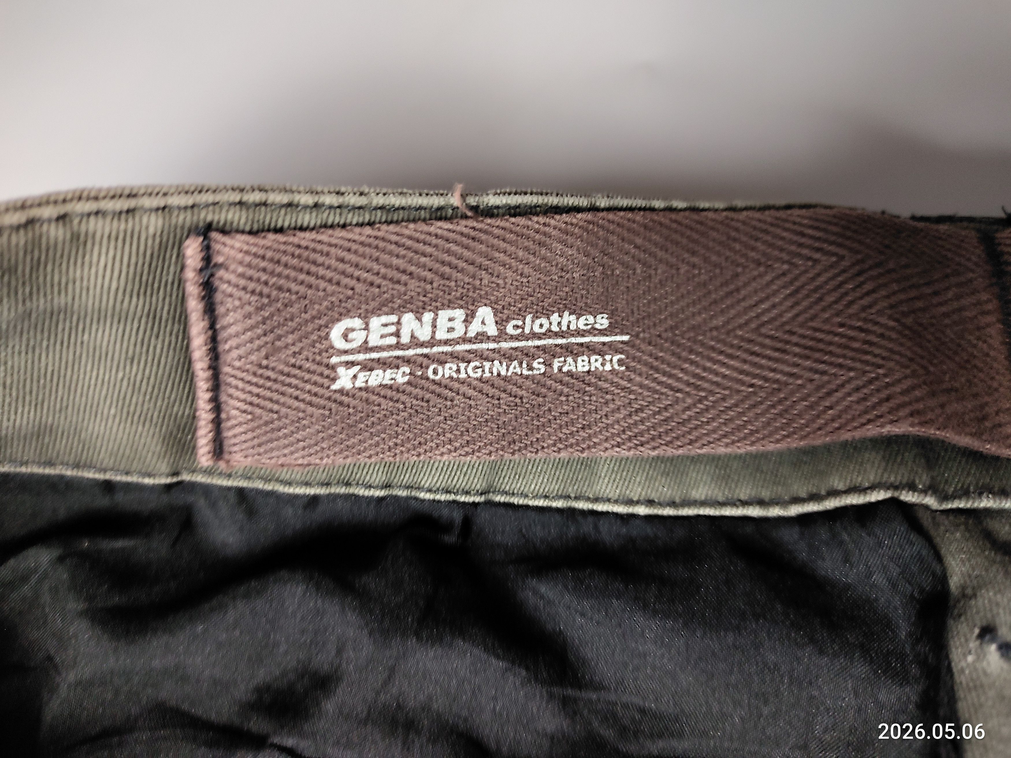 Japanese Brand GENBA XEBEC Faded Vintage Work Wear Pants Size US 30 / EU 46 - 6 Thumbnail