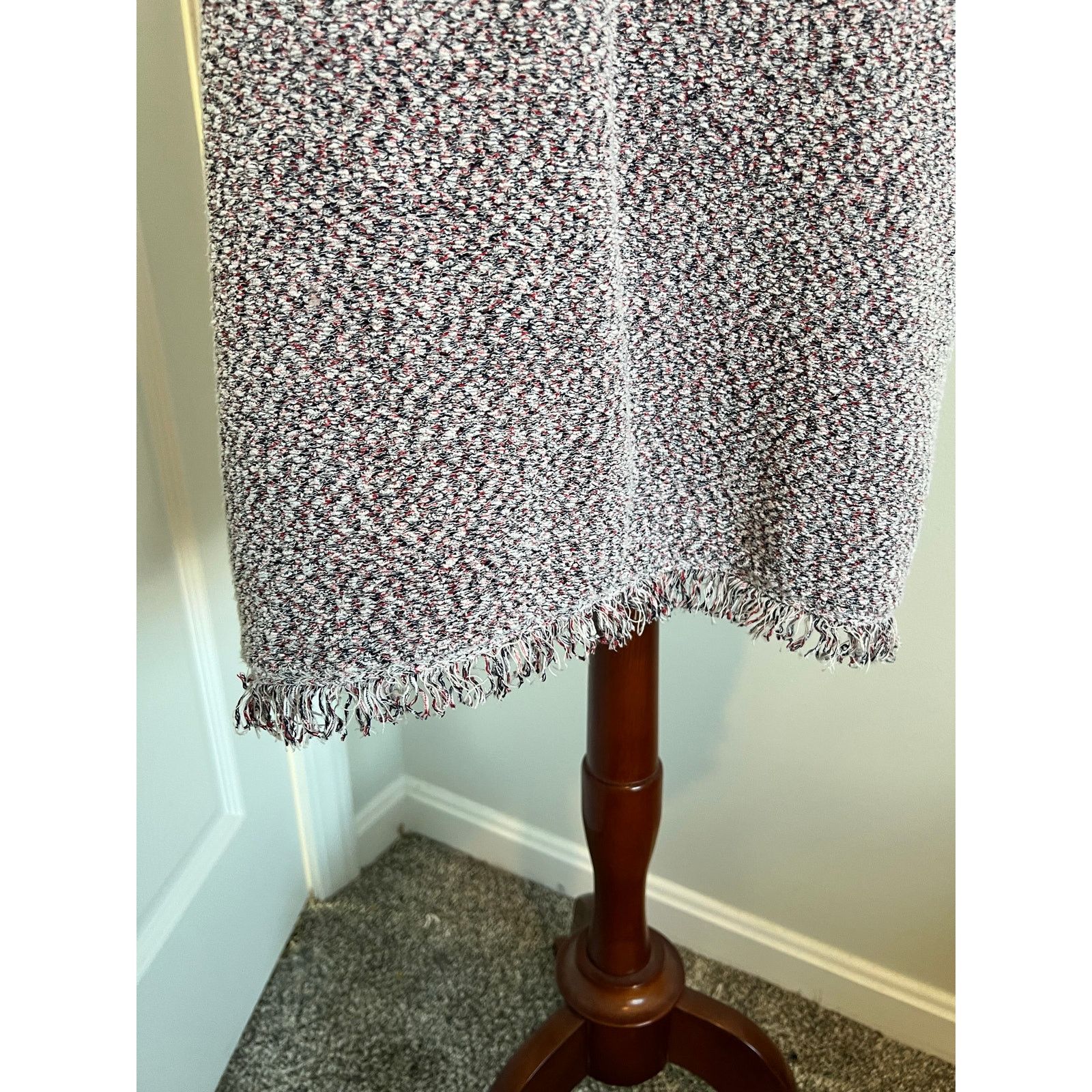 Ann Taylor Ann Taylor Short Sleeve Multicolor Sweater Midi Dress Large Size L / US 10 / IT 46 - 5 Thumbnail
