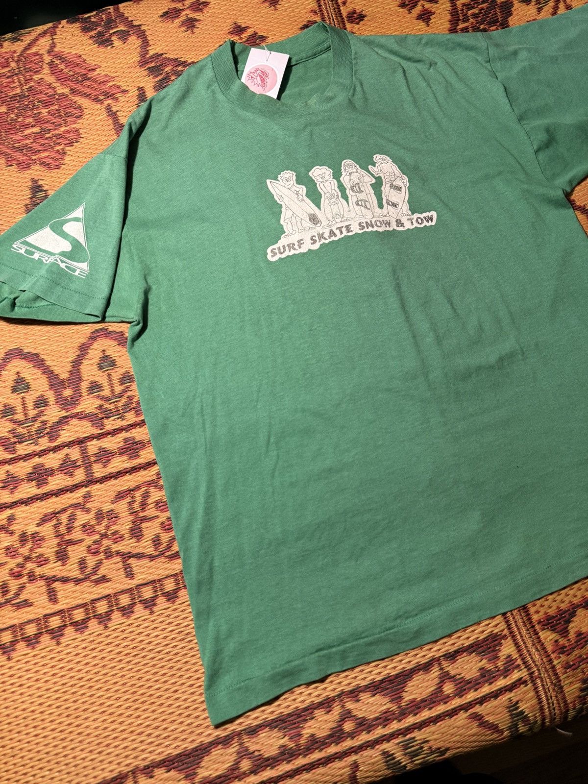 Supreme Vintage Surface Skate and Surf T shirt Size US XL / EU 56 / 4 - 1 Thumbnail