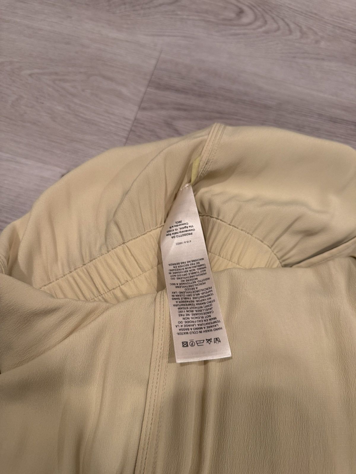 Rick Owens runway s/s 2020 silk flight suit!! Size US 28 / EU 44 - 12 Thumbnail