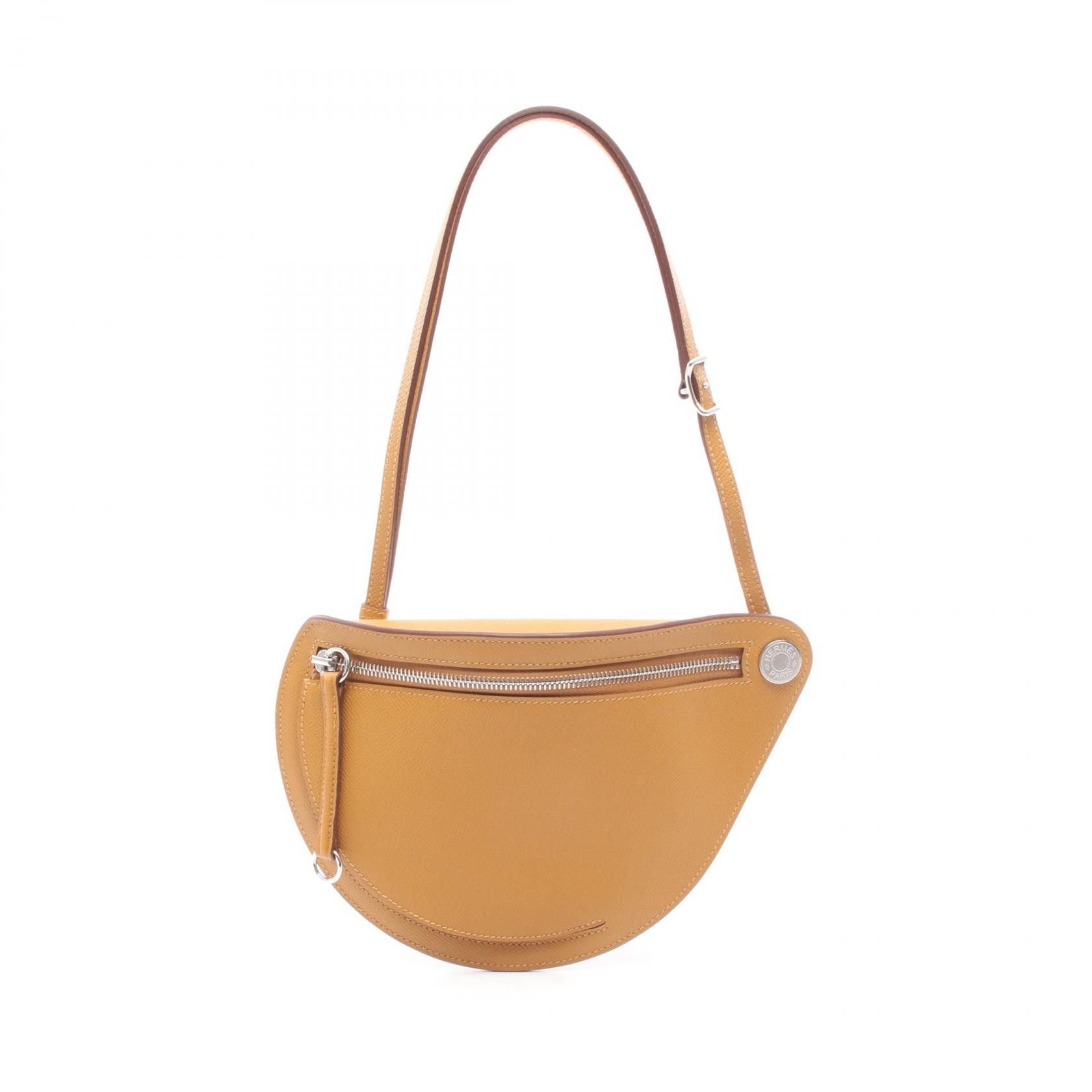 Hermes Hermes Hermes Petit Course Calf Shoulder Bag Leather Shoulder Bag Stamp B (2023) DUTY FREE for USA Size ONE SIZE - 1 Thumbnail