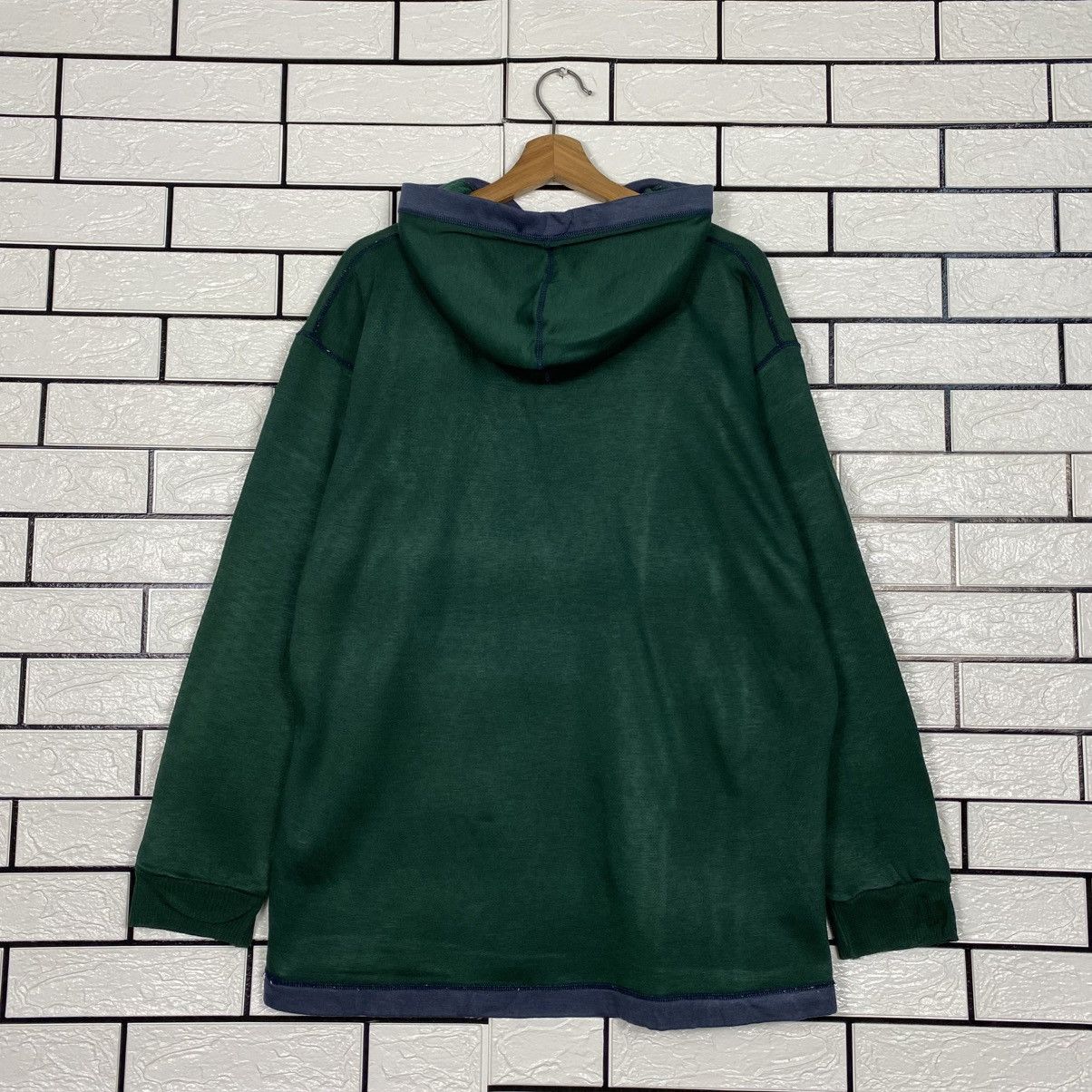 Japanese Brand 📌Vintage Hoodie Pull Over NCAA Big Logo Sportswear Size US L / EU 52-54 / 3 - 9 Thumbnail