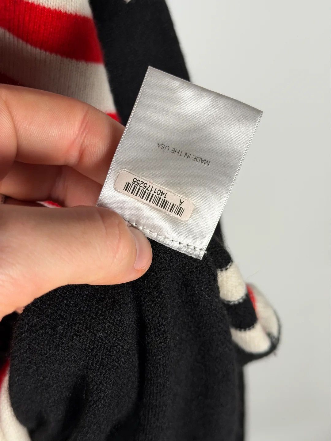 Enfants Riches Deprimes 🚭GRAIL🚭 ERD LORO PIANA 1/10 2018 RUNWAY “BAUHAUS” SWEATER Size US L / EU 52-54 / 3 - 14 Thumbnail