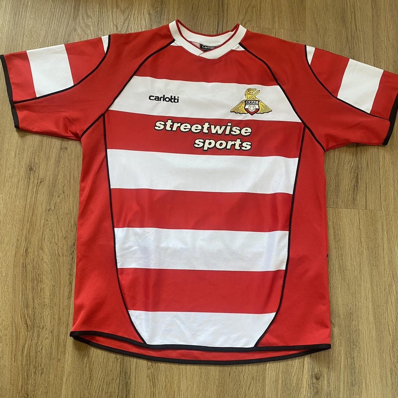 Other 2003-04 Doncaster Rovers Charlotti Football Shirt Ligue Two Size US XL / EU 56 / 4 - 1 Thumbnail