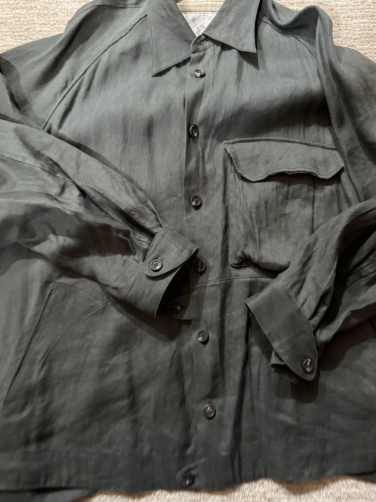 Ziggy Chen Ziggy Chen SS25 Shirt Jacket - 0M2510729 Size US M / EU 48-50 / 2 - 5 Thumbnail
