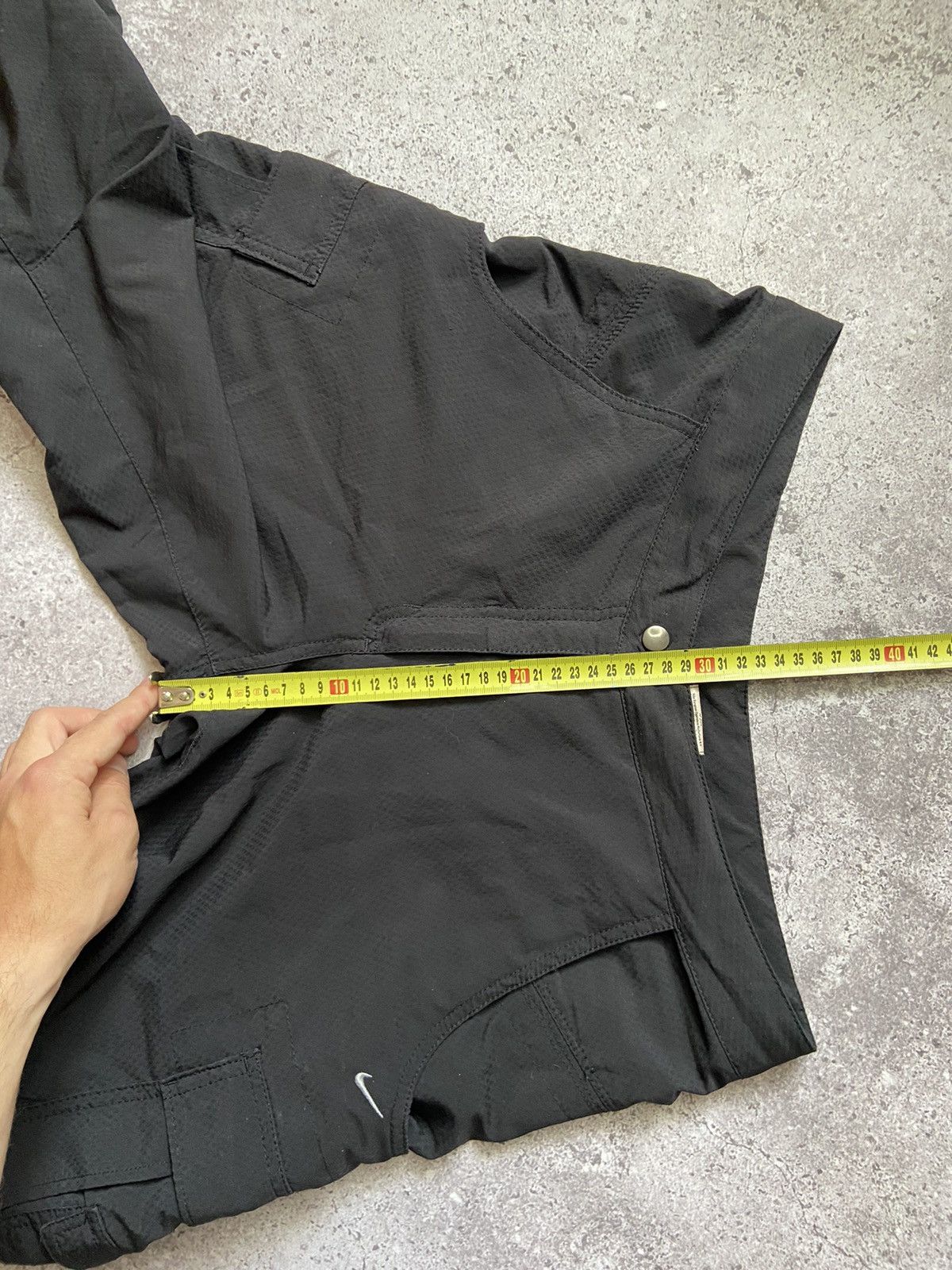 Other Vintage Y2K Nike Gorpcore Bondage Baggy Cargo Pants Size 32" / US 10 / IT 46 - 13 Thumbnail