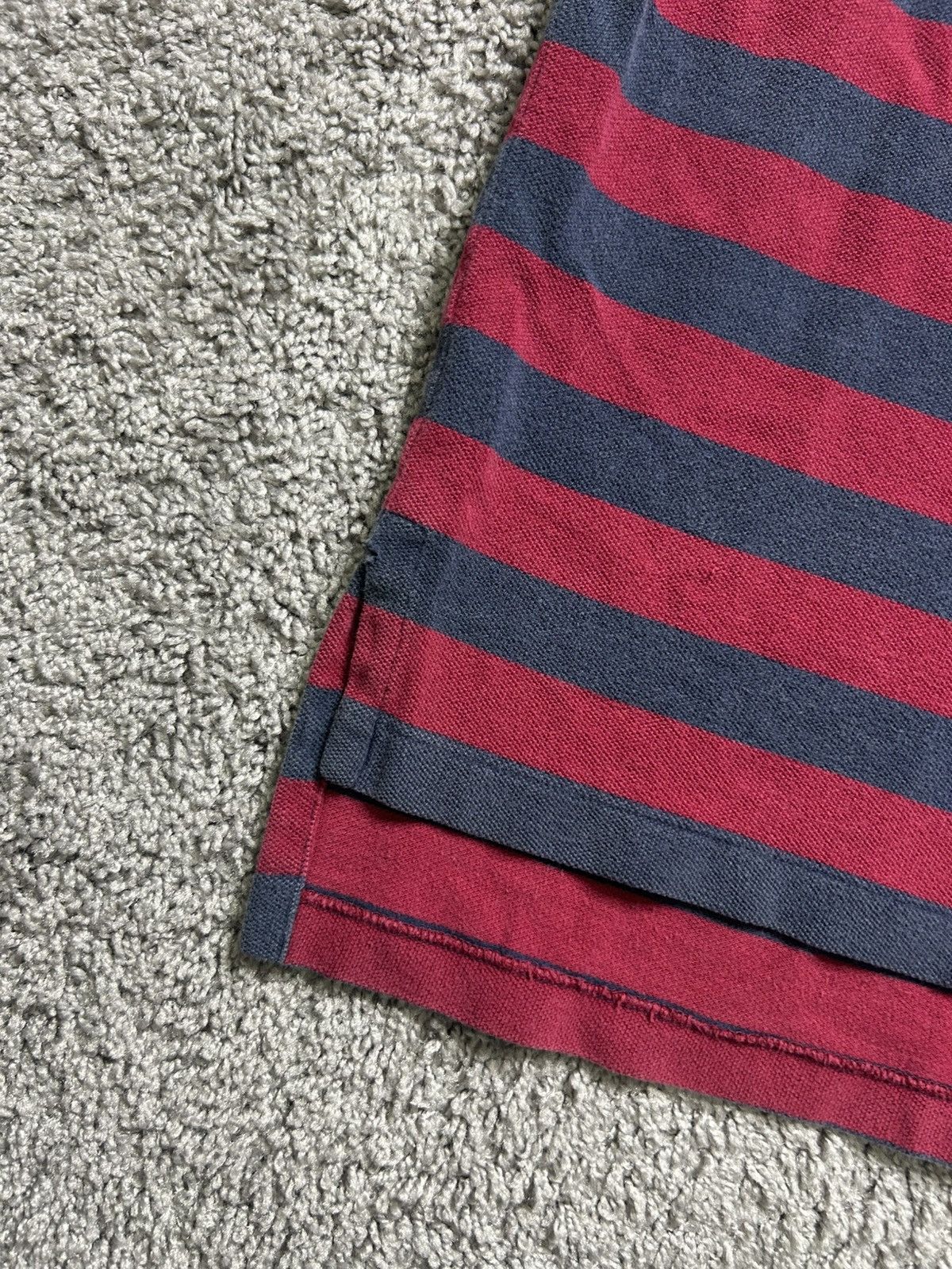 Polo Ralph Lauren Vintage 80s Polo Ralph Lauren Striped Red Navy Size US L / EU 52-54 / 3 - 4 Thumbnail