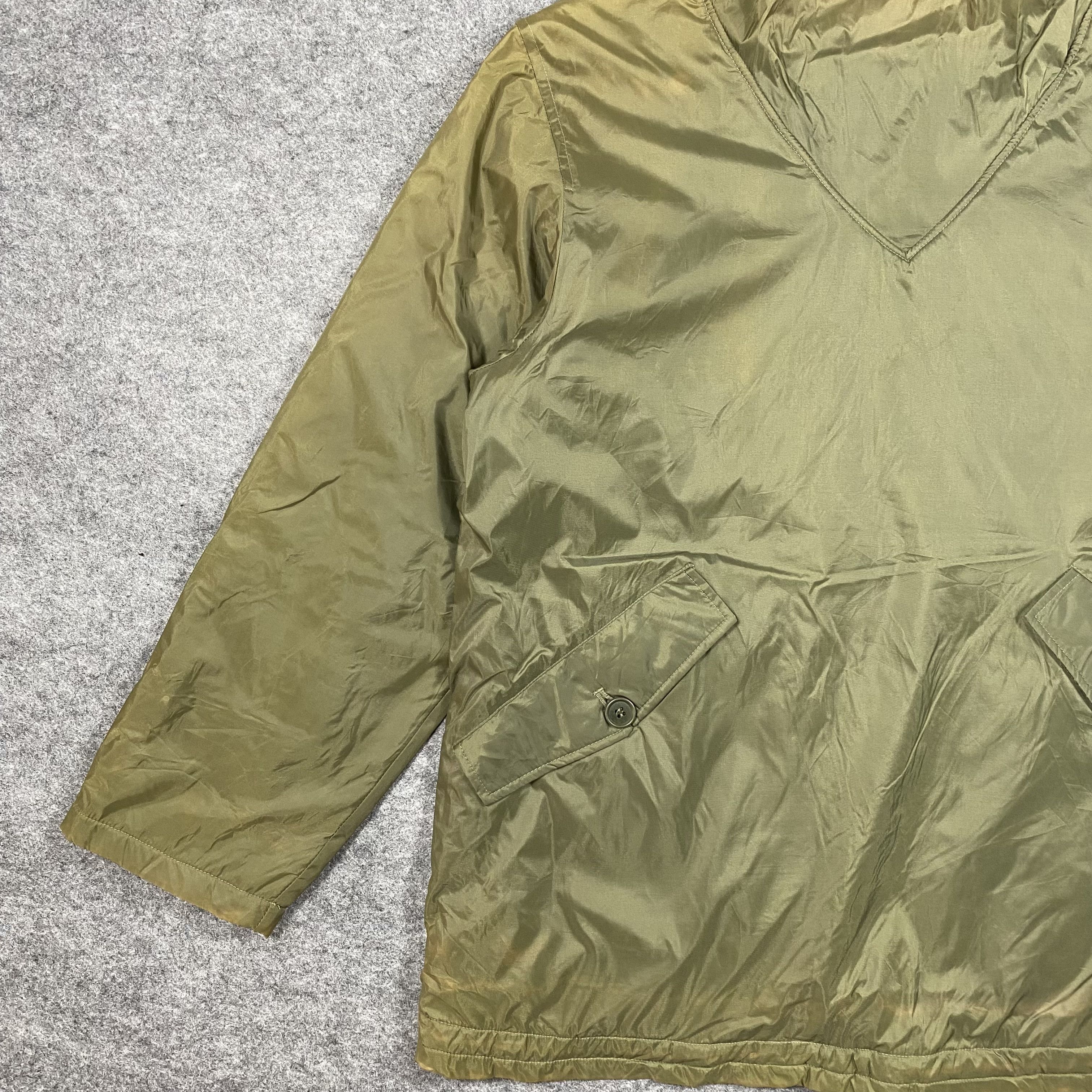 Vintage Vintage Olive Green Military Anorak Pullover Jacket-J663 Size US M / EU 48-50 / 2 - 3 Thumbnail