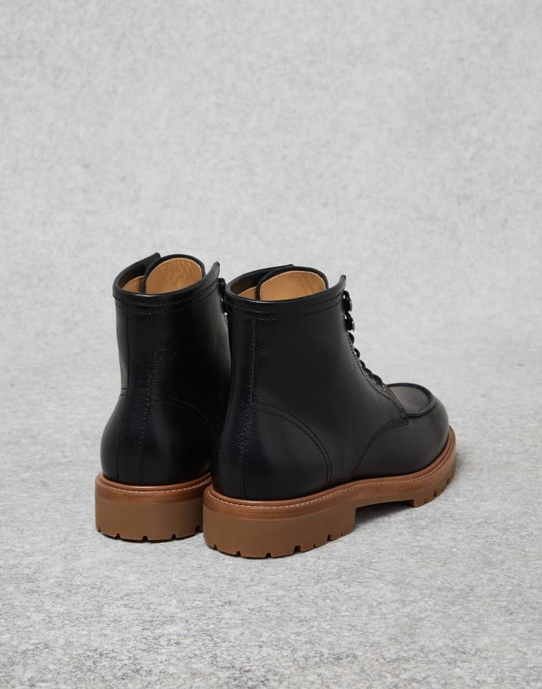 Brunello Cucinelli o1w1db10924 Boot in Black Size US 8 / EU 41 - 4 Thumbnail