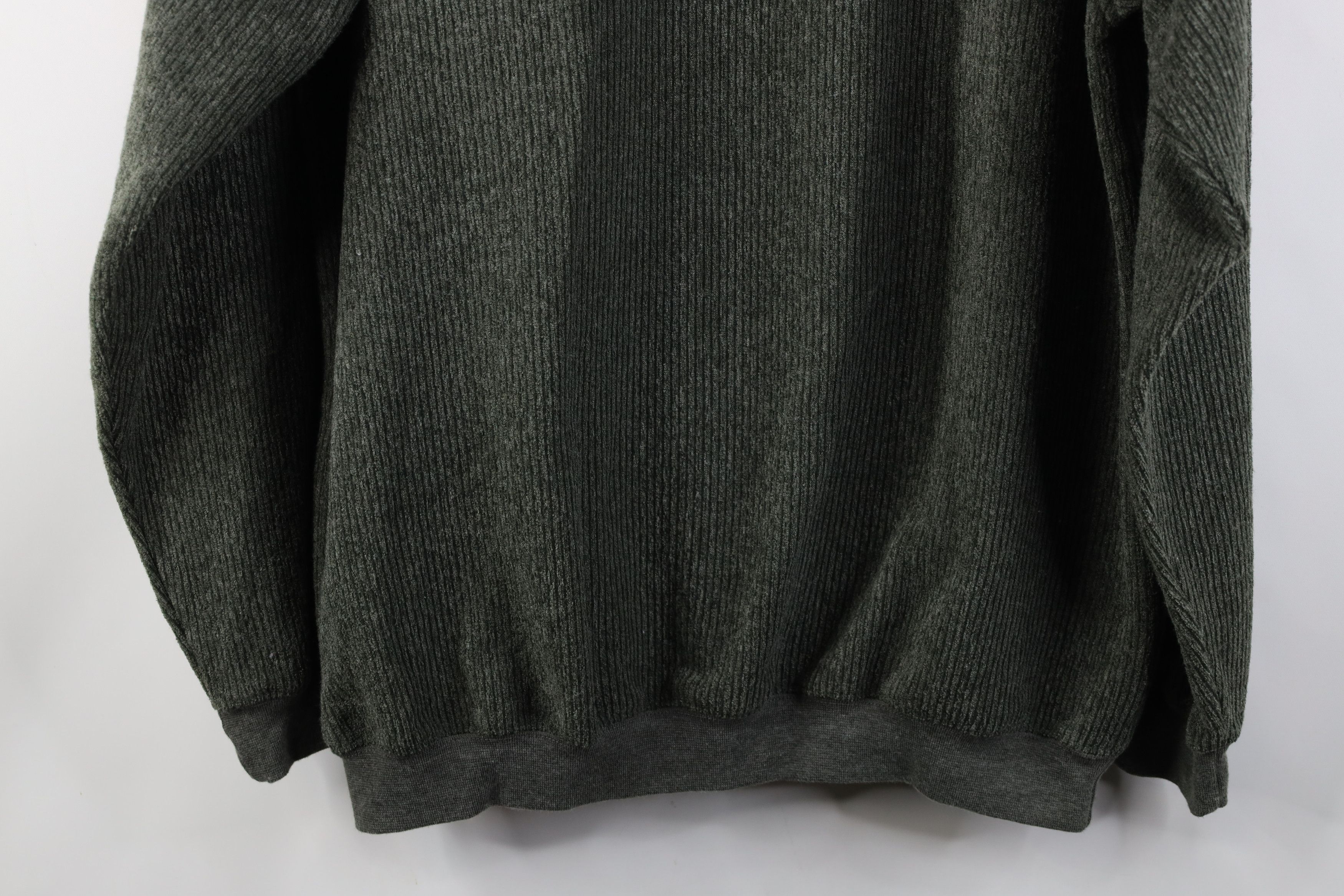 Vintage Vintage 90s Streetwear Fleece Collared Pullover Sweatshirt Size US L / EU 52-54 / 3 - 11 Thumbnail