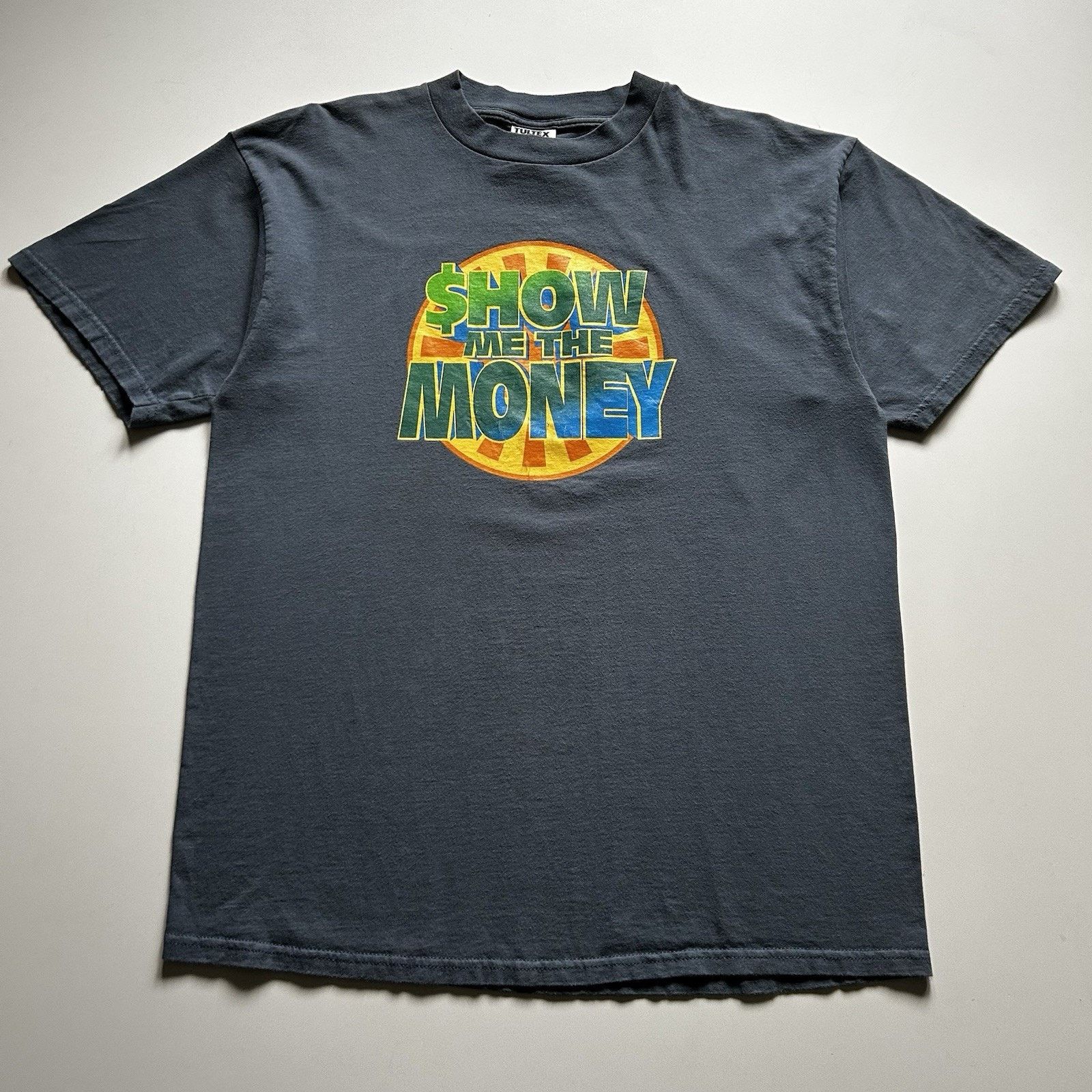 Tultex Vintage Show Me The Money T Shirt XL 90s Hewlett Packard HP Size US XL / EU 56 / 4 - 1 Thumbnail