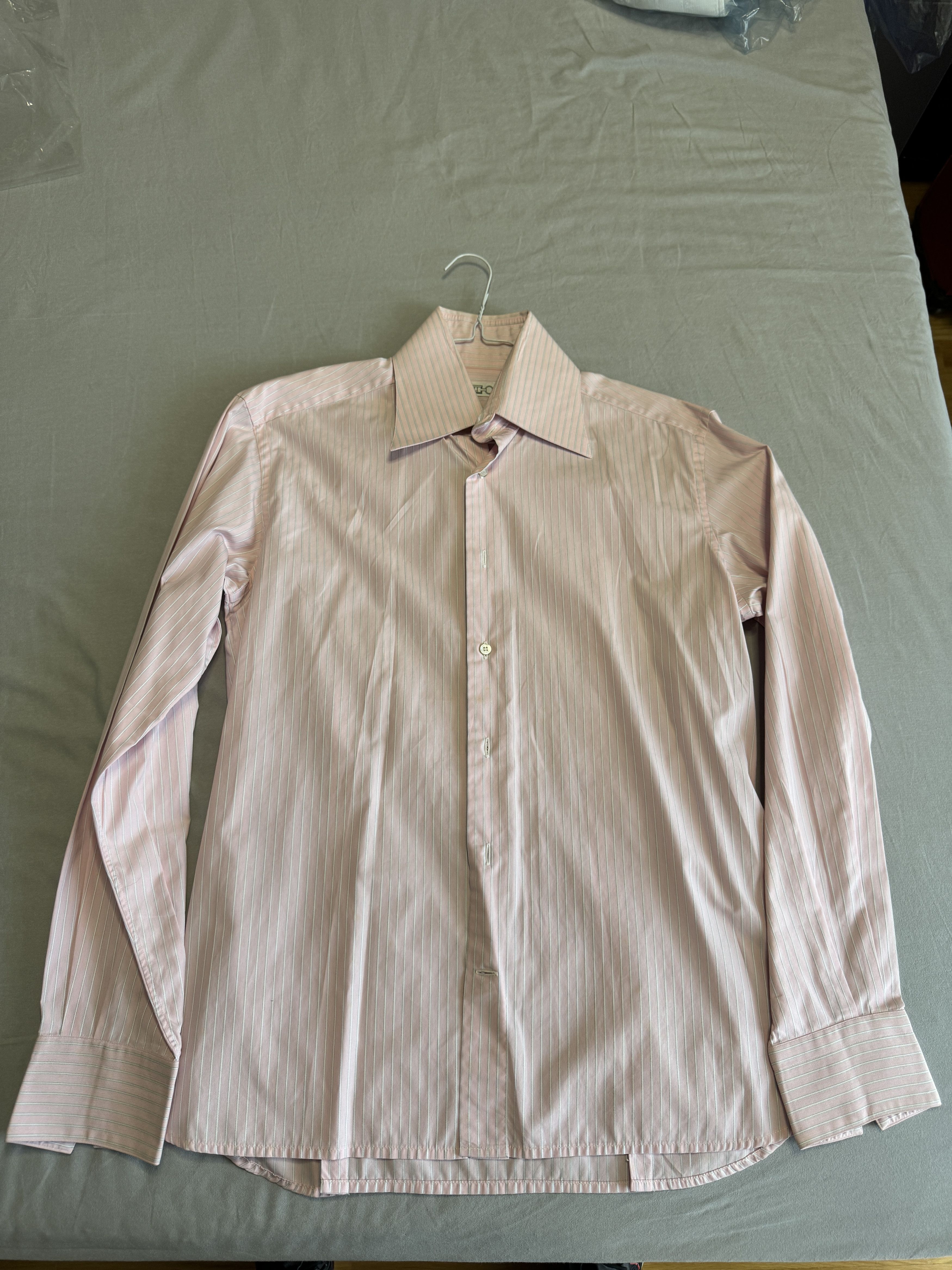 Zilli Zilli stripped shirt size 41 Size US M / EU 48-50 / 2 - 1 Thumbnail