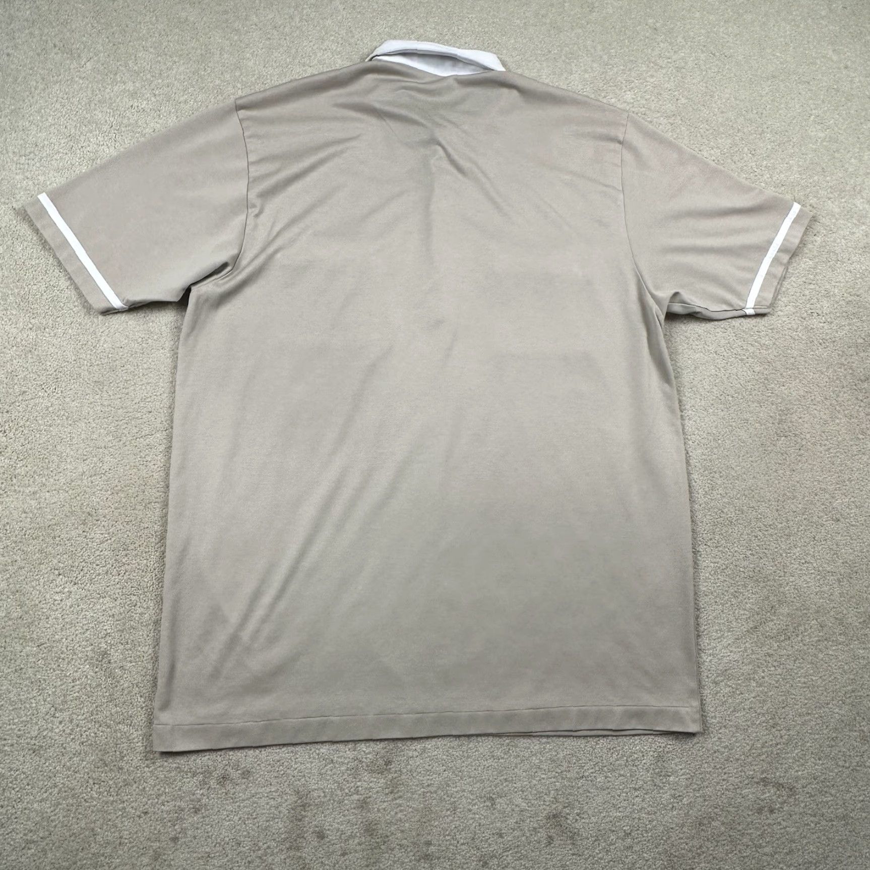 Vintage VINTAGE Alan Stuart Polo Shirt Mens Large Beige Argyle Size US L / EU 52-54 / 3 - 3 Thumbnail