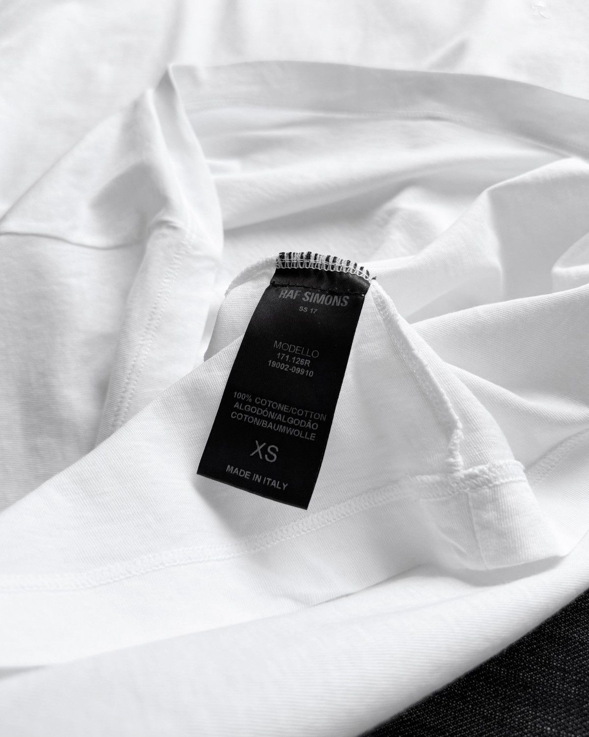 Raf Simons RAF SIMONS CREW NECK TEE SHIRT Size US L / EU 52-54 / 3 - 5 Thumbnail
