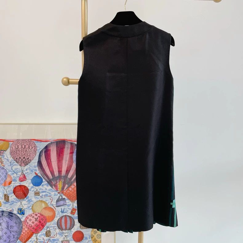 Prada Prada Sleeveless stitching dress Size XS / US 0-2 / IT 36-38 - 2 Thumbnail