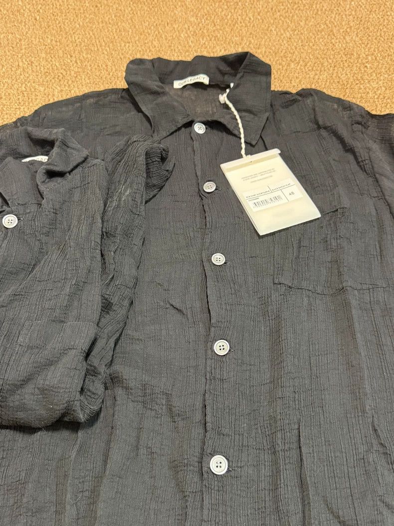 Our Legacy Our Legacy size48 A pleated short-sleeved shirt Size US M / EU 48-50 / 2 - 6 Thumbnail