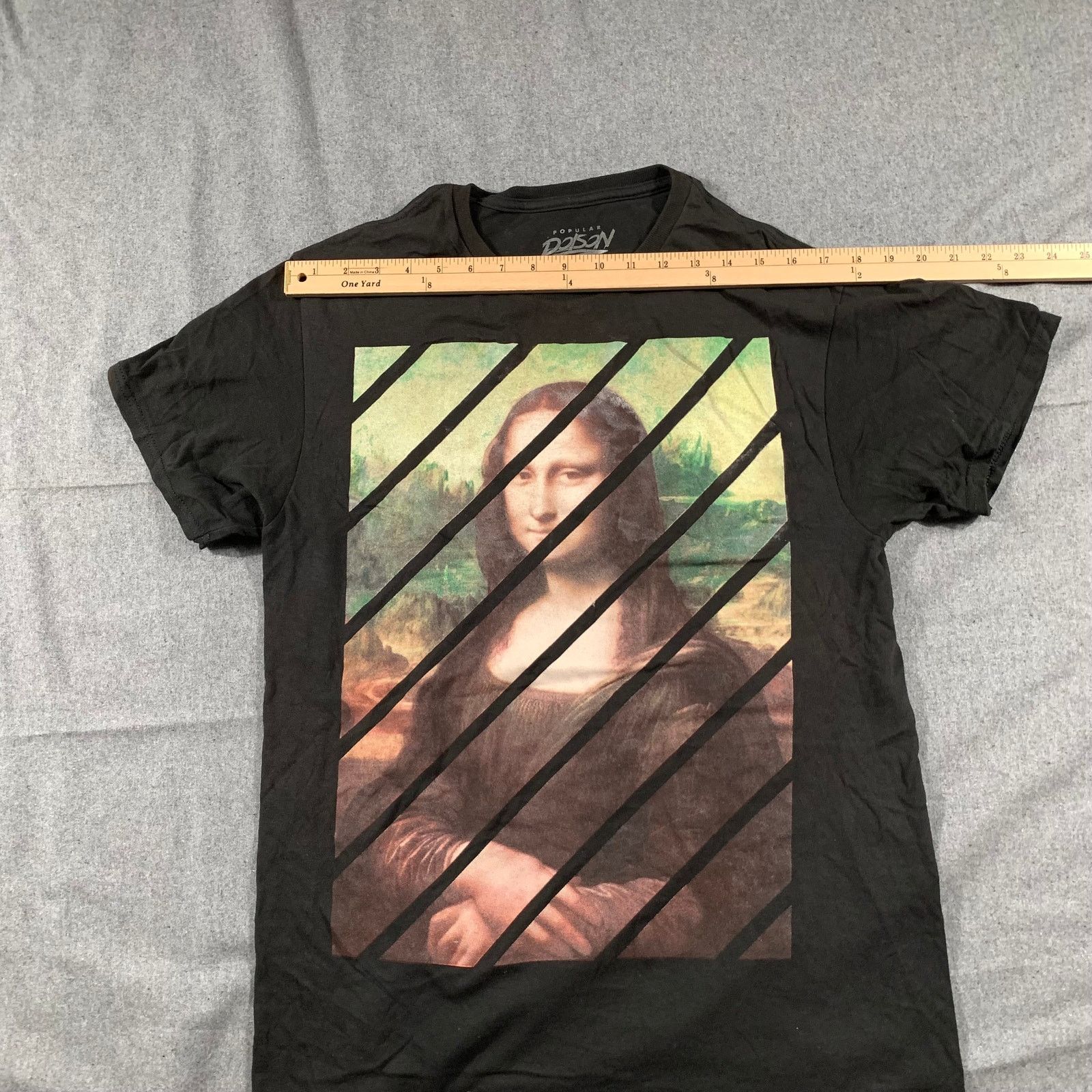 Other Popular Poison Mona Lisa Shirt Adult Medium Black Size US M / EU 48-50 / 2 - 5 Thumbnail