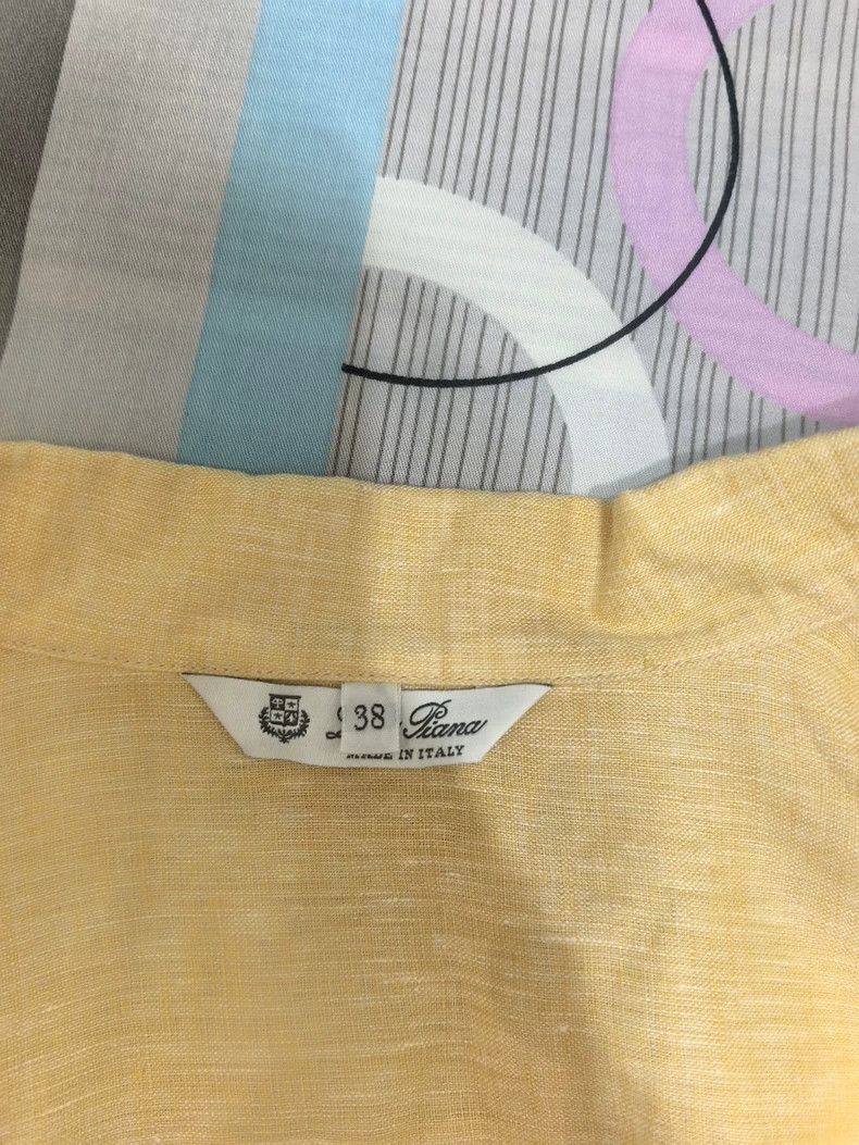 Loro Piana LORO PIANA Linen shirt Size S / US 4 / IT 40 - 1 Thumbnail