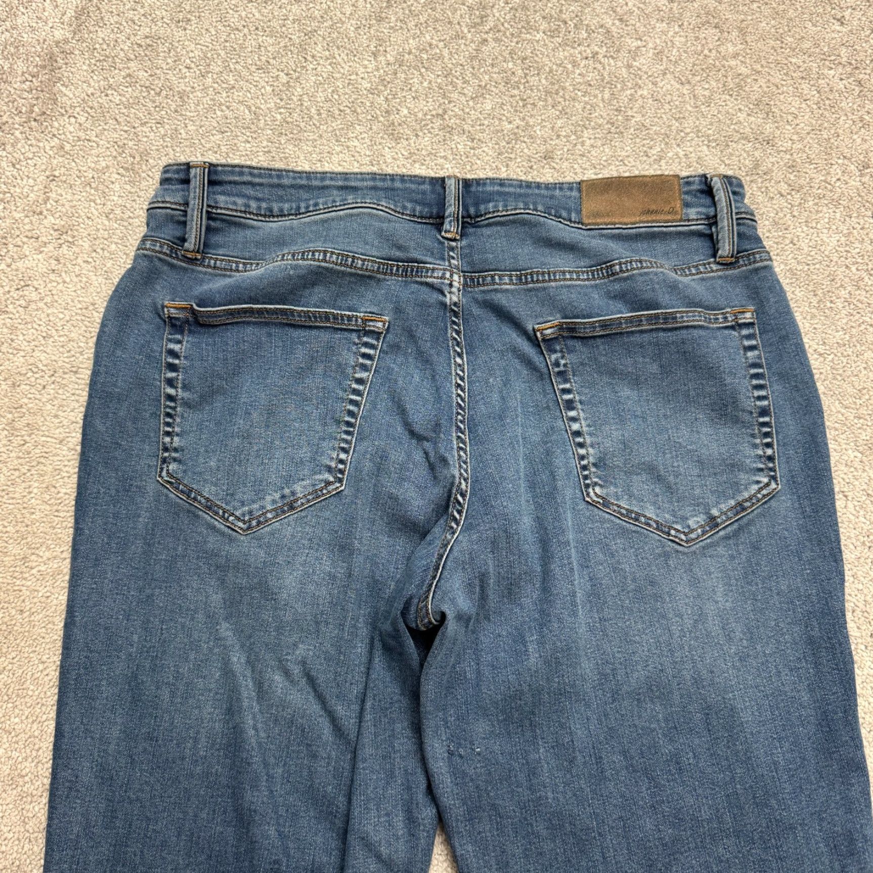johnnie-O johnnie-O Jeans Mens 35x32 Blue Denim 5-Pocket Anaheim Tencel Straight Leg Size US 35 - 5 Thumbnail