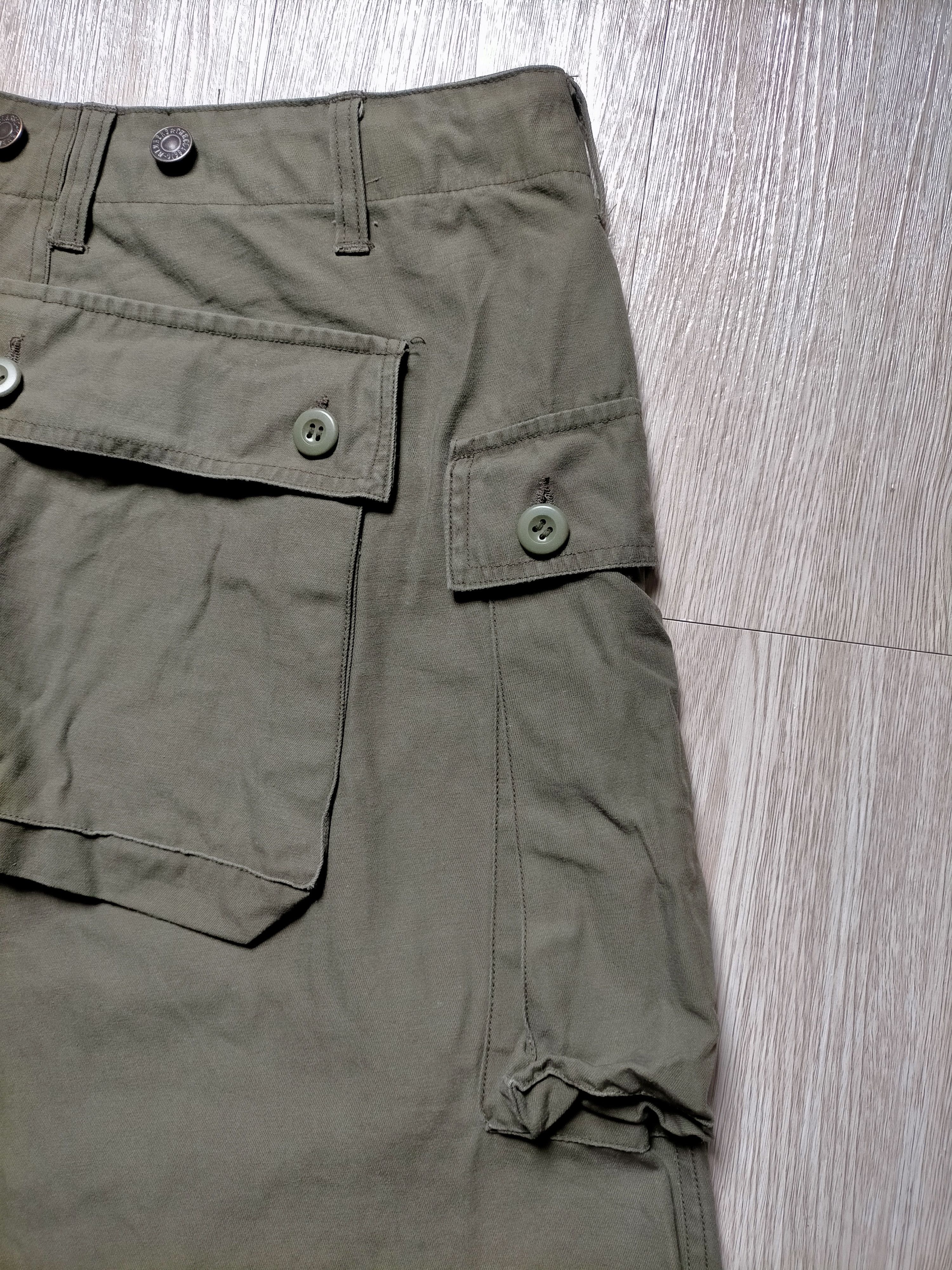 Japanese Brand Army Air Force Green Olive Monkey Pants Size US 31 - 11 Thumbnail