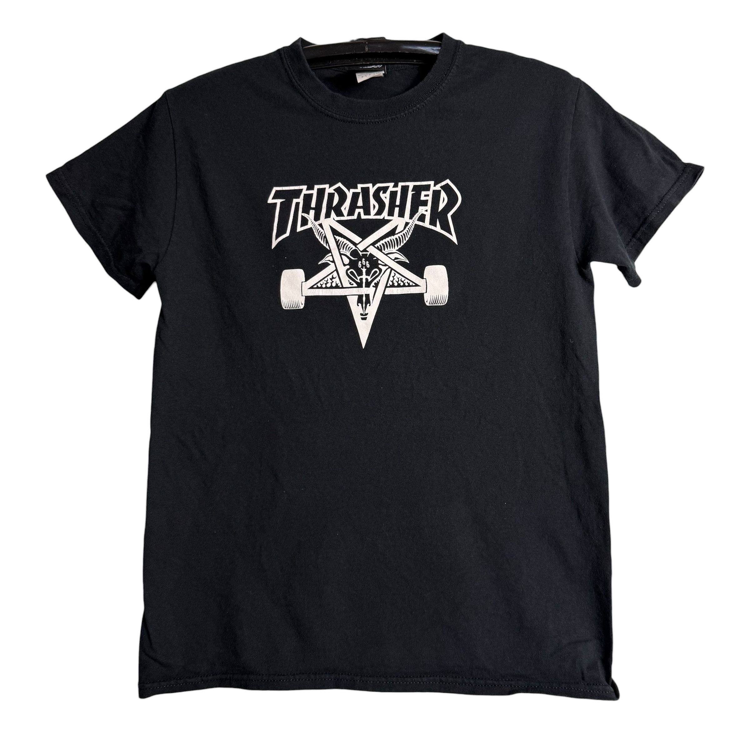 Thrasher 🔥RARE🔥Vintage Trasher Skategoat Spell Out T-shirt Size US S / EU 44-46 / 1 - 1 Thumbnail