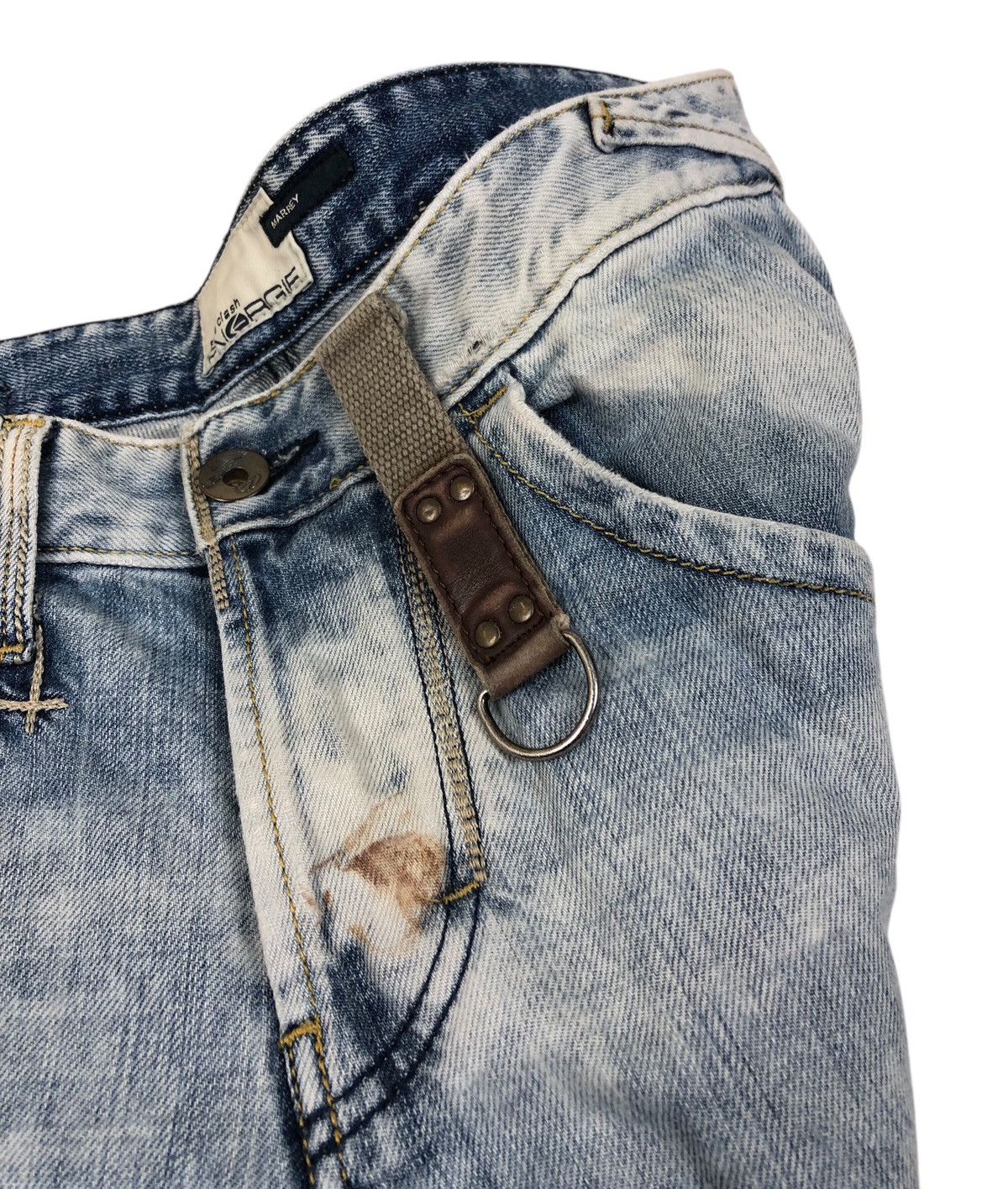 Energie Energie Distressed Ripped Denim Style Clash Jeans Size US 32 / EU 48 - 13 Thumbnail