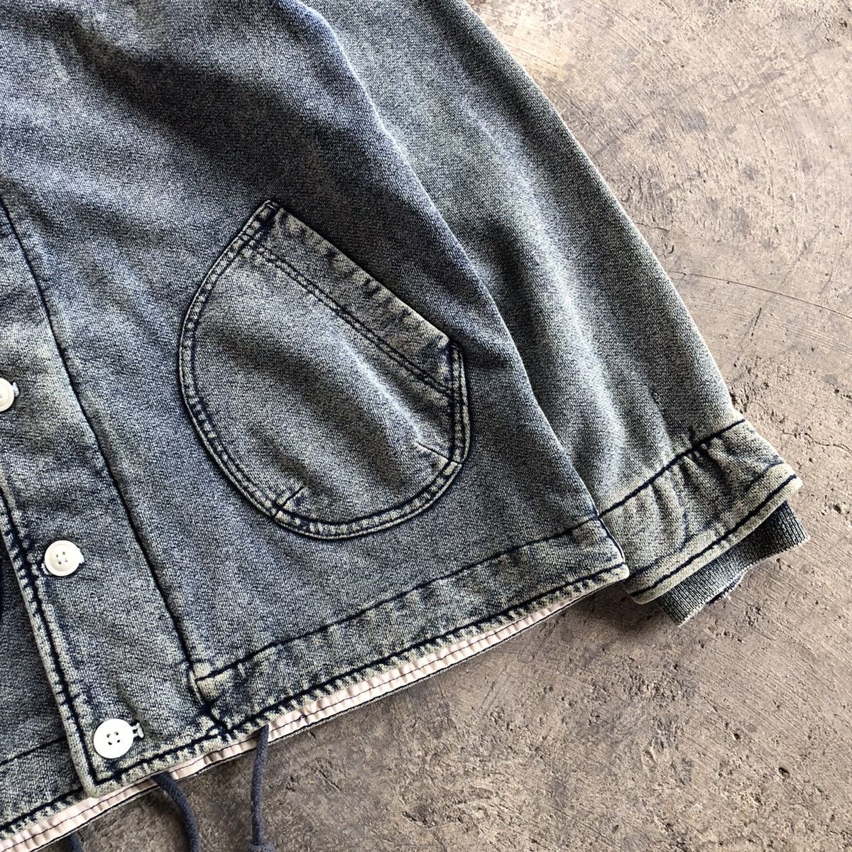 Toyo Enterprises HOUSTON USN Military Indigo Deck Jacket Size US L / EU 52-54 / 3 - 9 Thumbnail