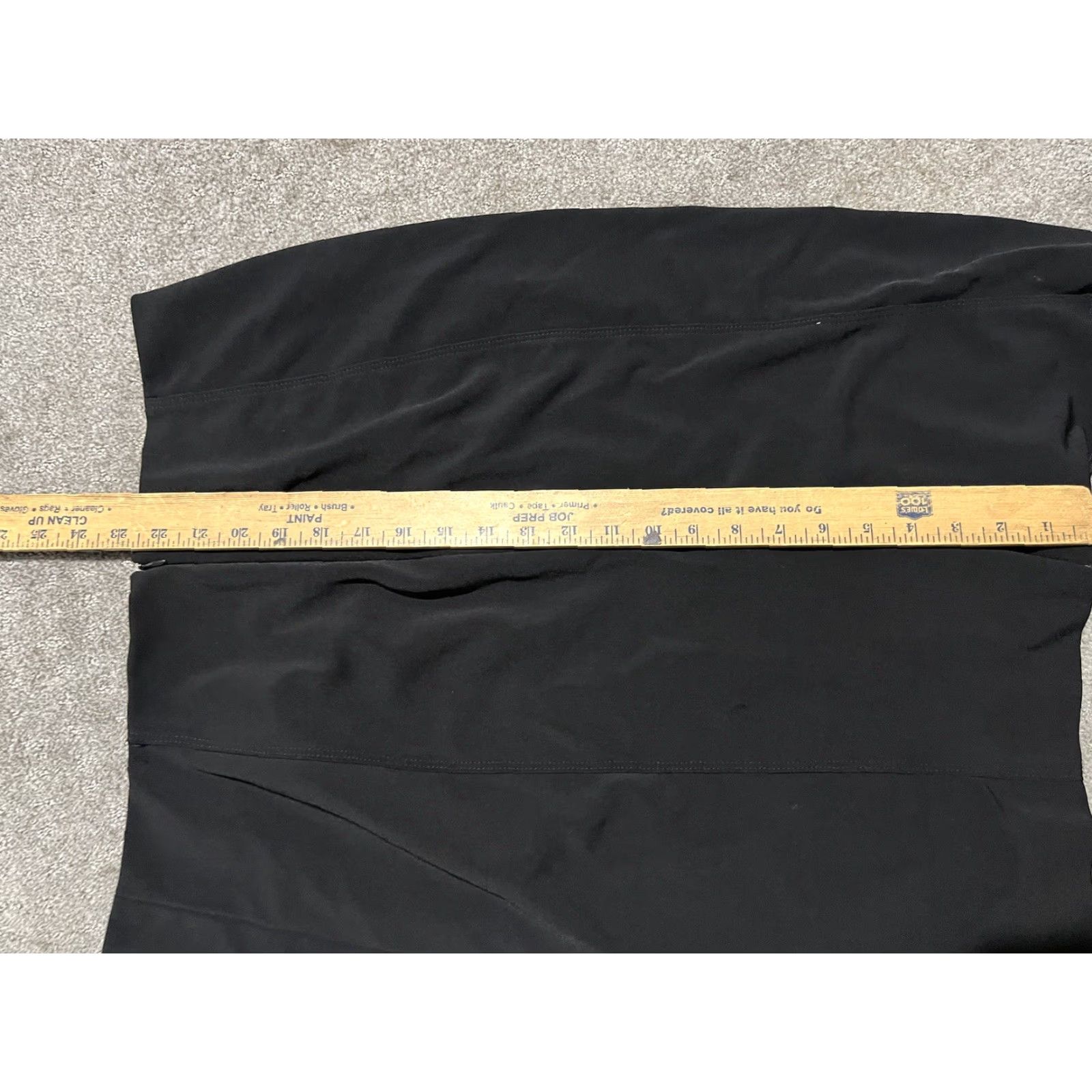 White House Black Market VINTAGE White House Black Market Women's Skirt Knee Length Pencil 14 Black Size 36" / US 14 / IT 50 - 4 Thumbnail