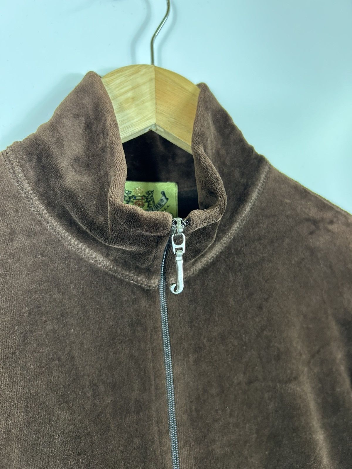 Juicy Couture ⚡️Vintage Juicy Couture Velvet Zipper Sweater Size L / US 10 / IT 46 - 8 Thumbnail