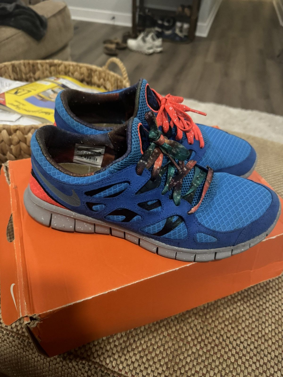 Nike 2012 Doernbecher Free Run Size US 11.5 / EU 44-45 - 2 Thumbnail