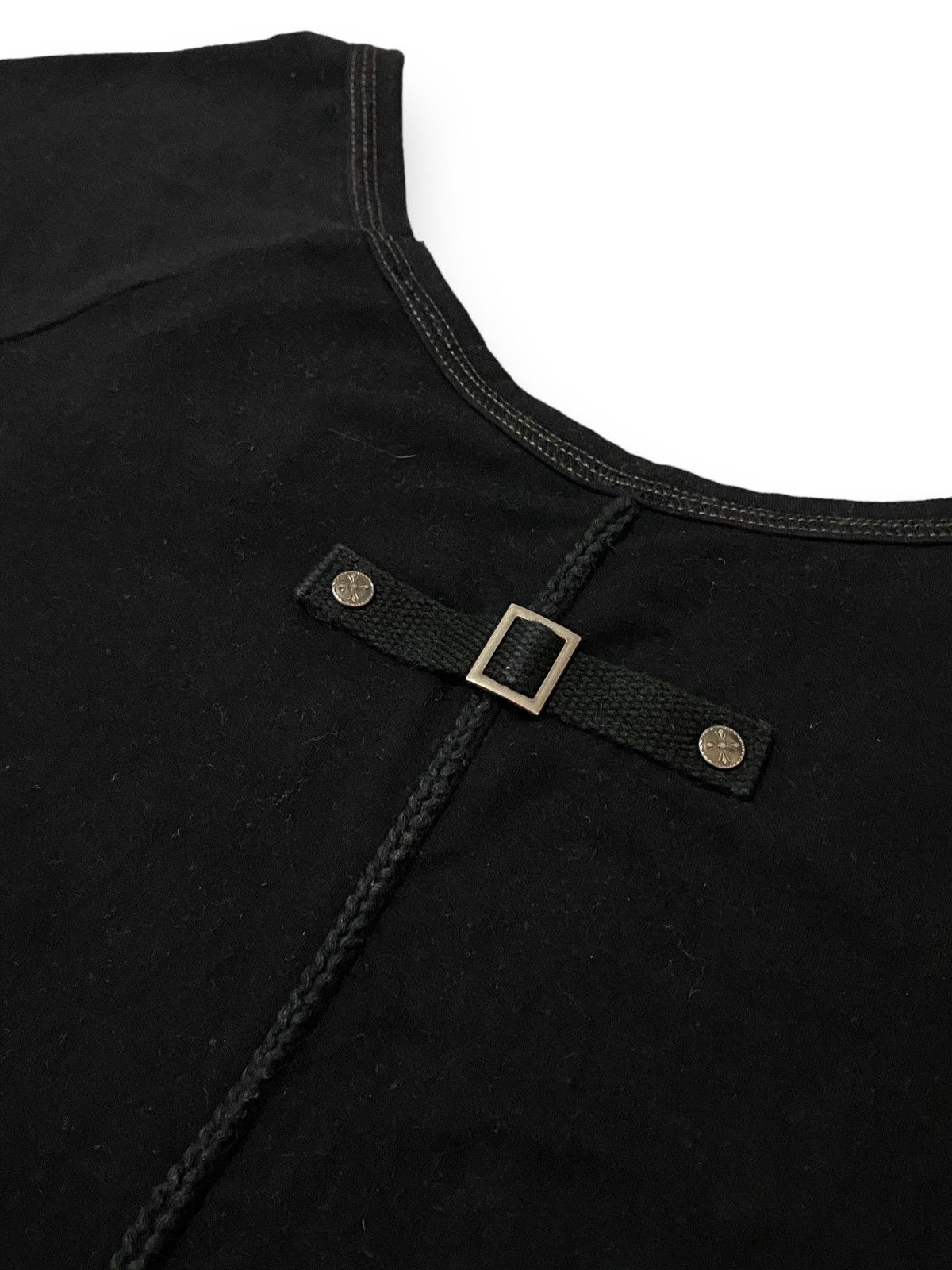 Japanese Brand Japan Ozz Croce Grunge Top Short Sleeves Embroidery Graphic Size M / US 6-8 / IT 42-44 - 7 Thumbnail