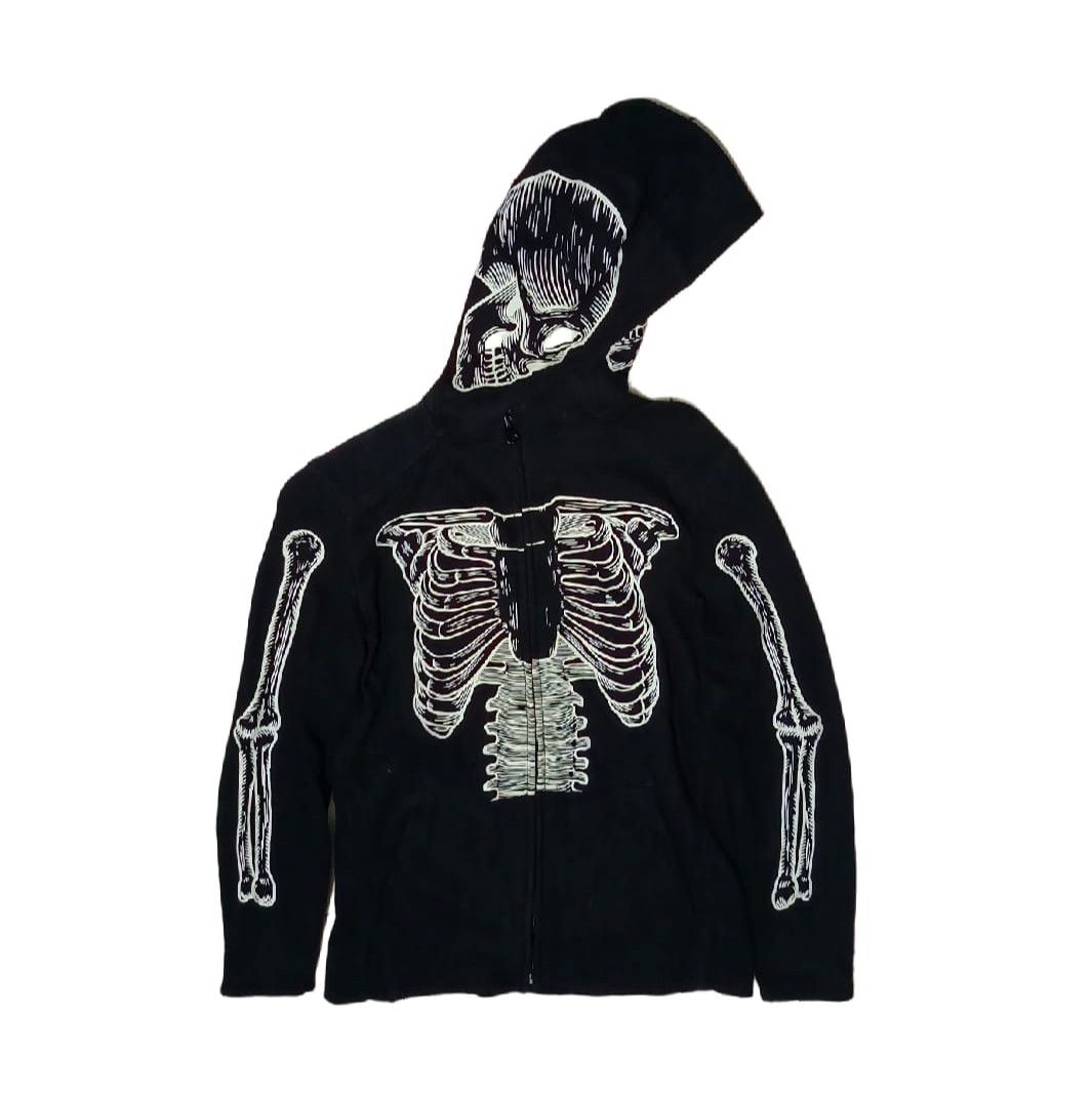 gap skeleton hoodie