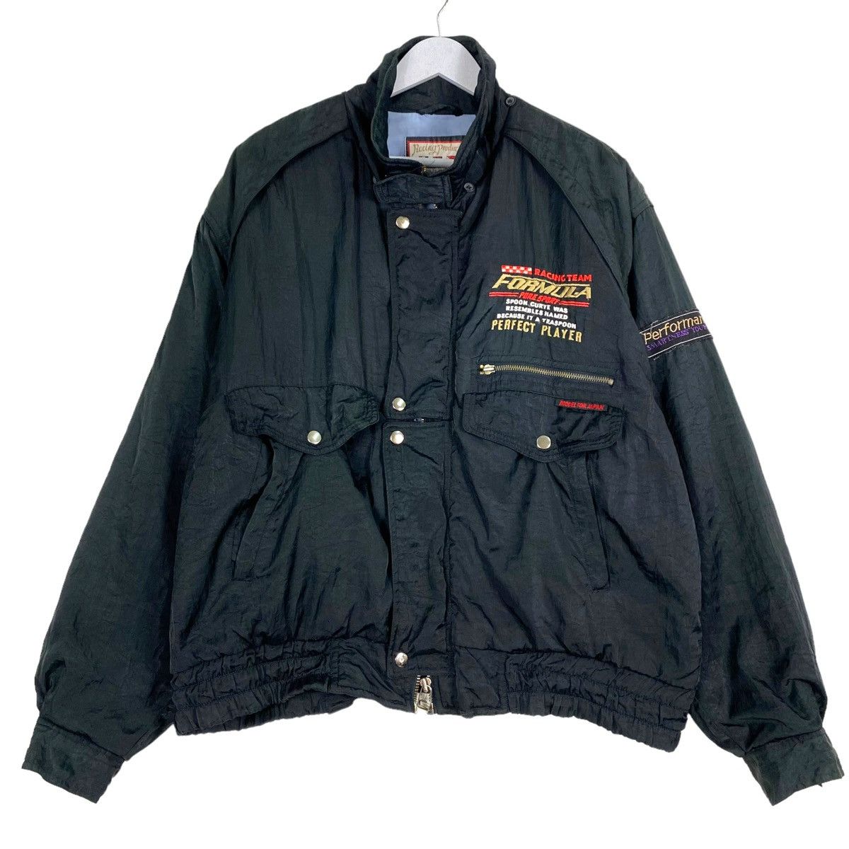 Hein Gericke × Kadoya 💥VINTAGE FORMULA RACING PERFOMANCE BOMBER JACKET Size US L / EU 52-54 / 3 - 1 Thumbnail