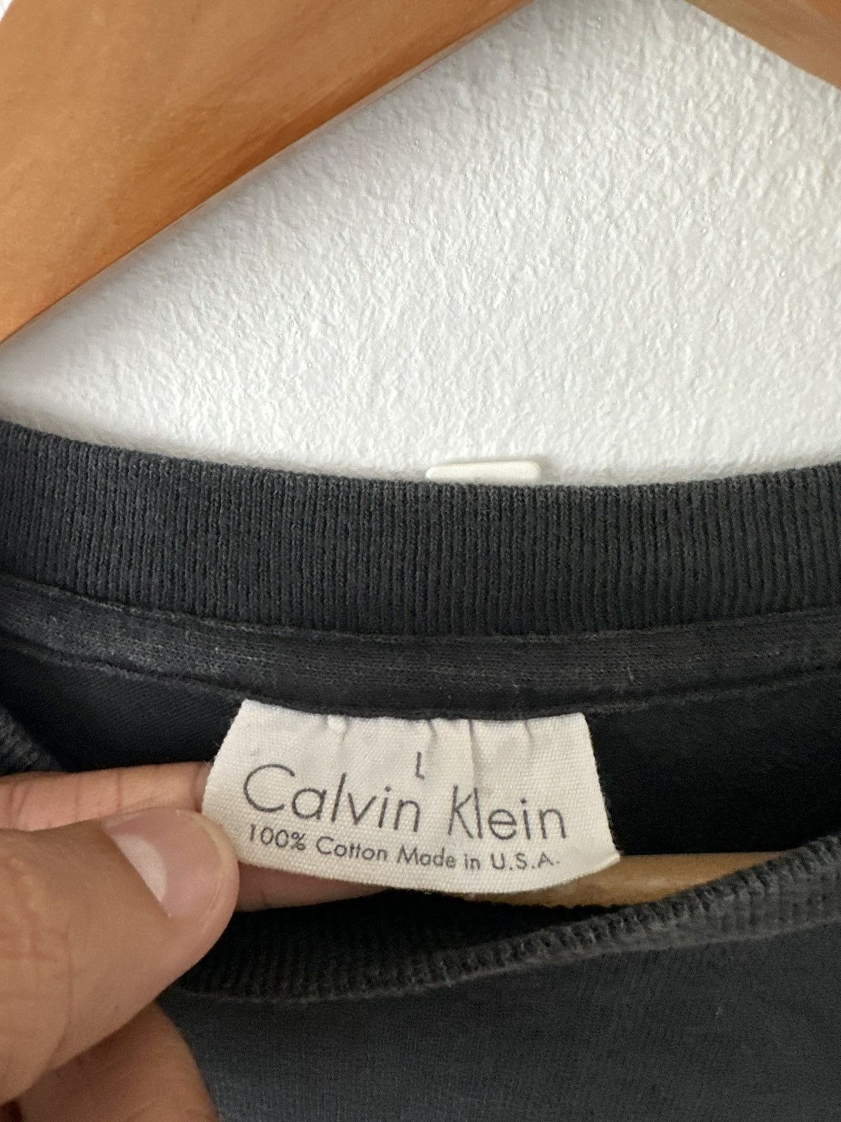 Calvin Klein Vintage 90’s Calvin Klein Stars T Shirt Size US M / EU 48-50 / 2 - 6 Thumbnail