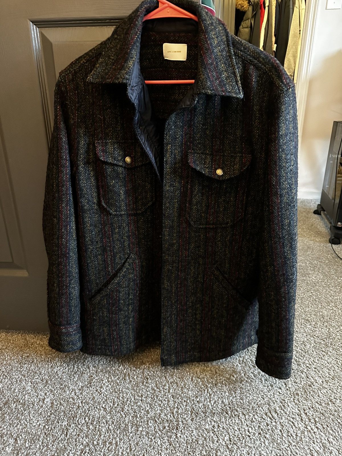 Aime Leon Dore Multicolored Wool Coat -ALD Size US S / EU 44-46 / 1 - 4 Thumbnail