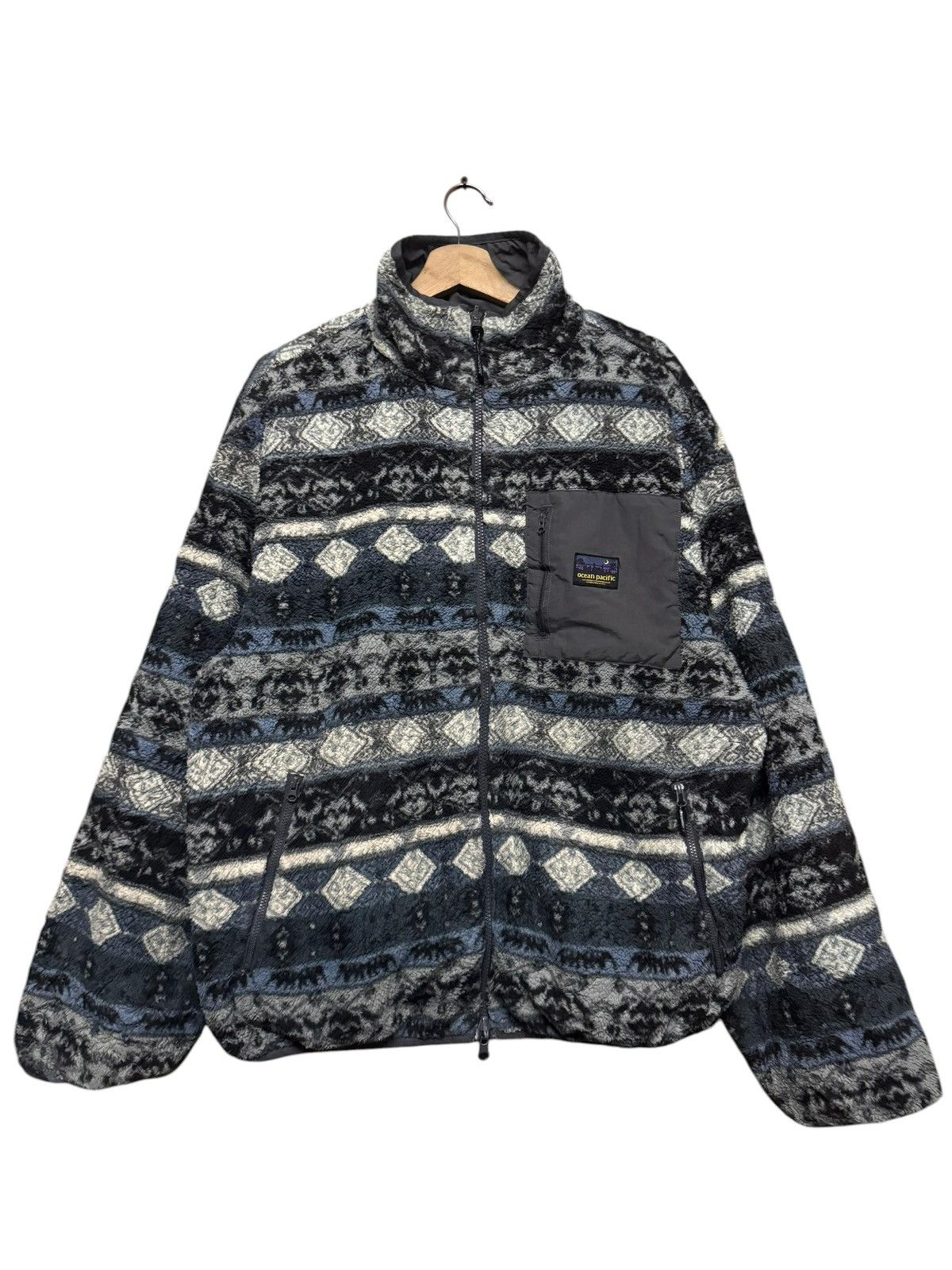 Ocean Pacific Y2k Ocean Pacific Reversible Jacket Size US S / EU 44-46 / 1 - 1 Thumbnail