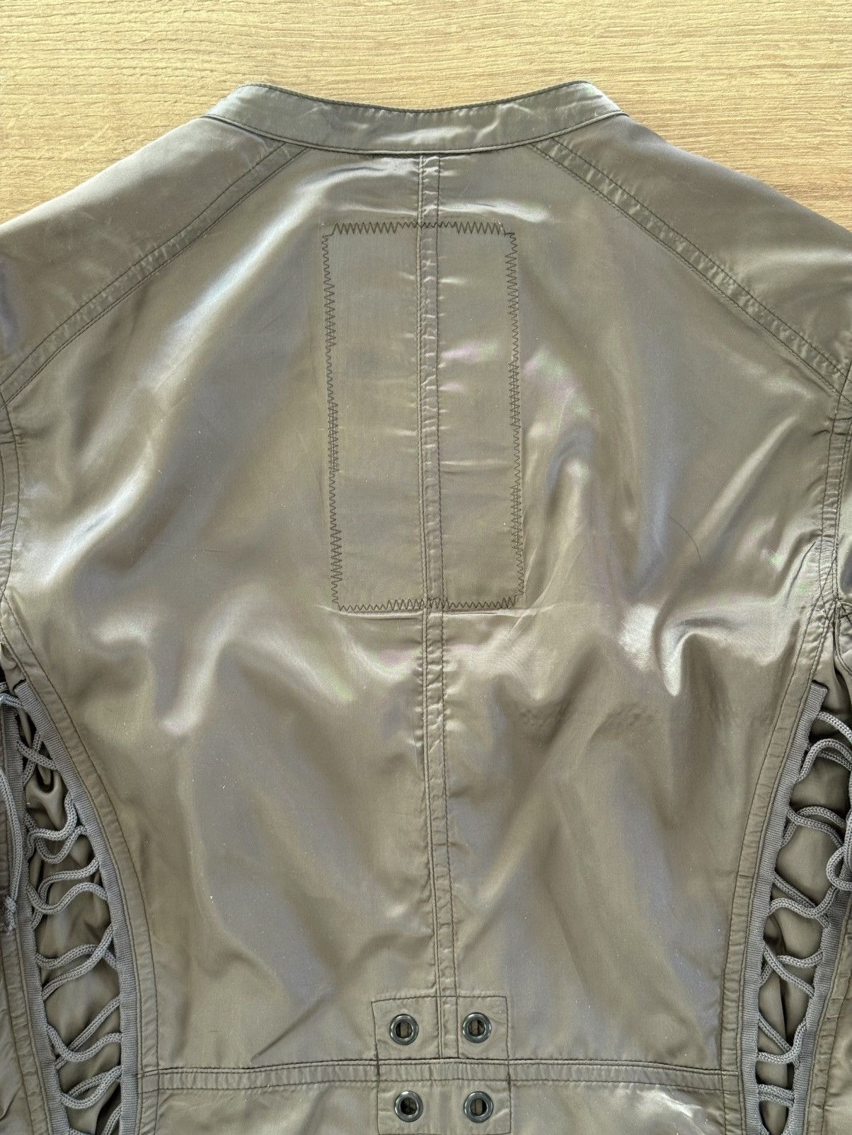 Prada Prada Olive green nylon sports jacket 1999 Size S / US 4 / IT 40 - 7 Thumbnail