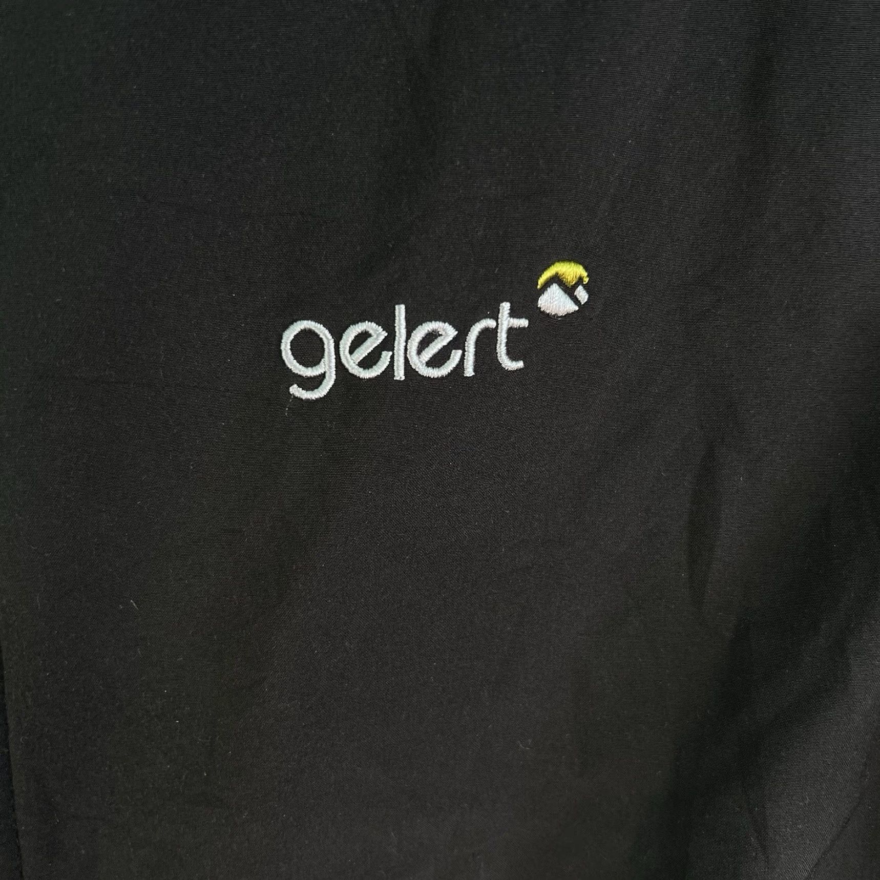 Vintage Gelert Vest Mens Full Zip Fleece Lined Outdoor 2XL Black Anorak Stand-Up Collar Logo Zipper Sheen Outdoor Wear Size US XXL / EU 58 / 5 - 2 Thumbnail