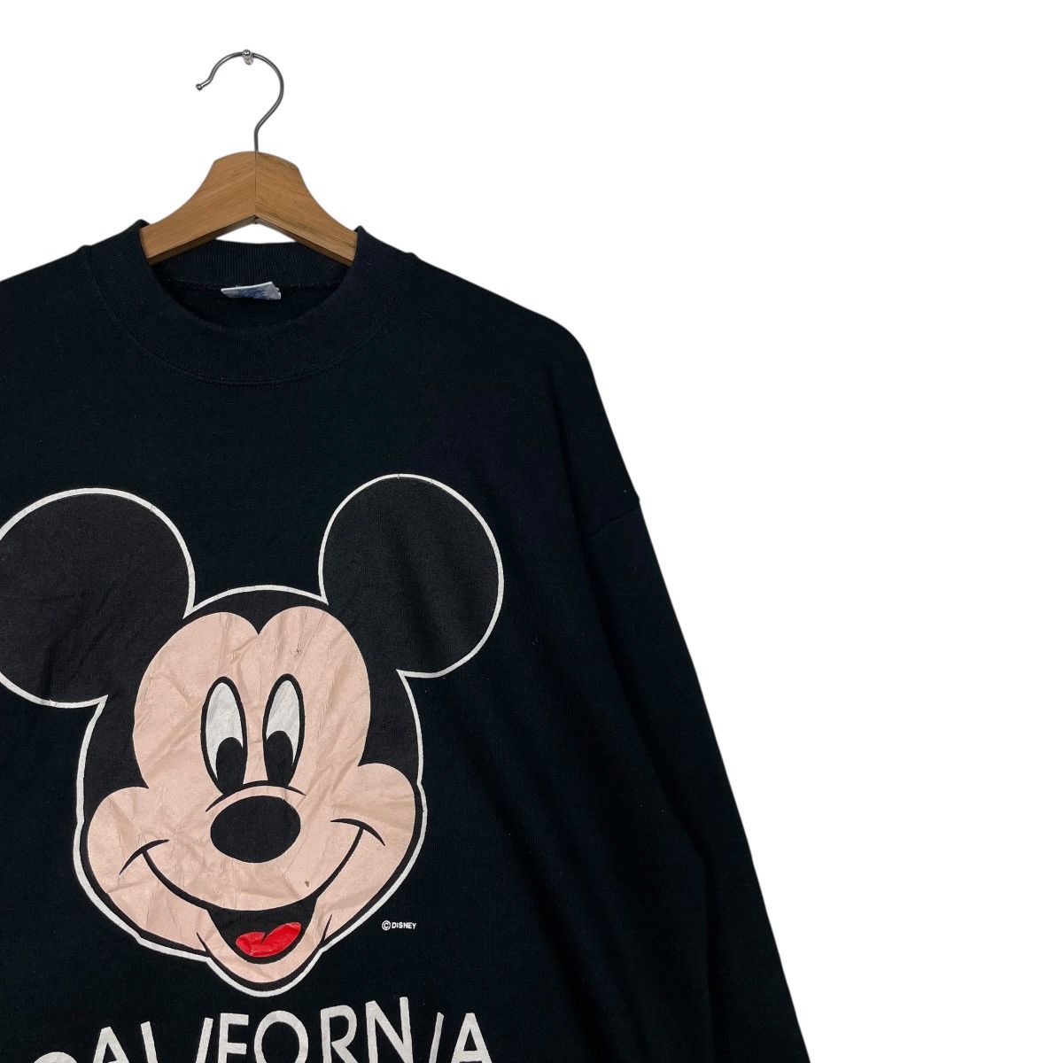 Velva Sheen Vintage 90s Muckey Mouse Sweatshirt Size US L / EU 52-54 / 3 - 5 Thumbnail