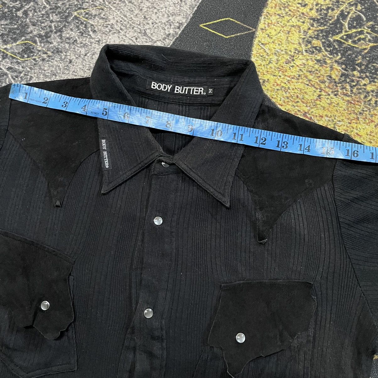 14th Addiction × Japanese Brand × Seditionaries 💥DOPEE💥💥- BODY BUTTER Hybrid Leather Paneled Snap Buttton Size US M / EU 48-50 / 2 - 10 Thumbnail