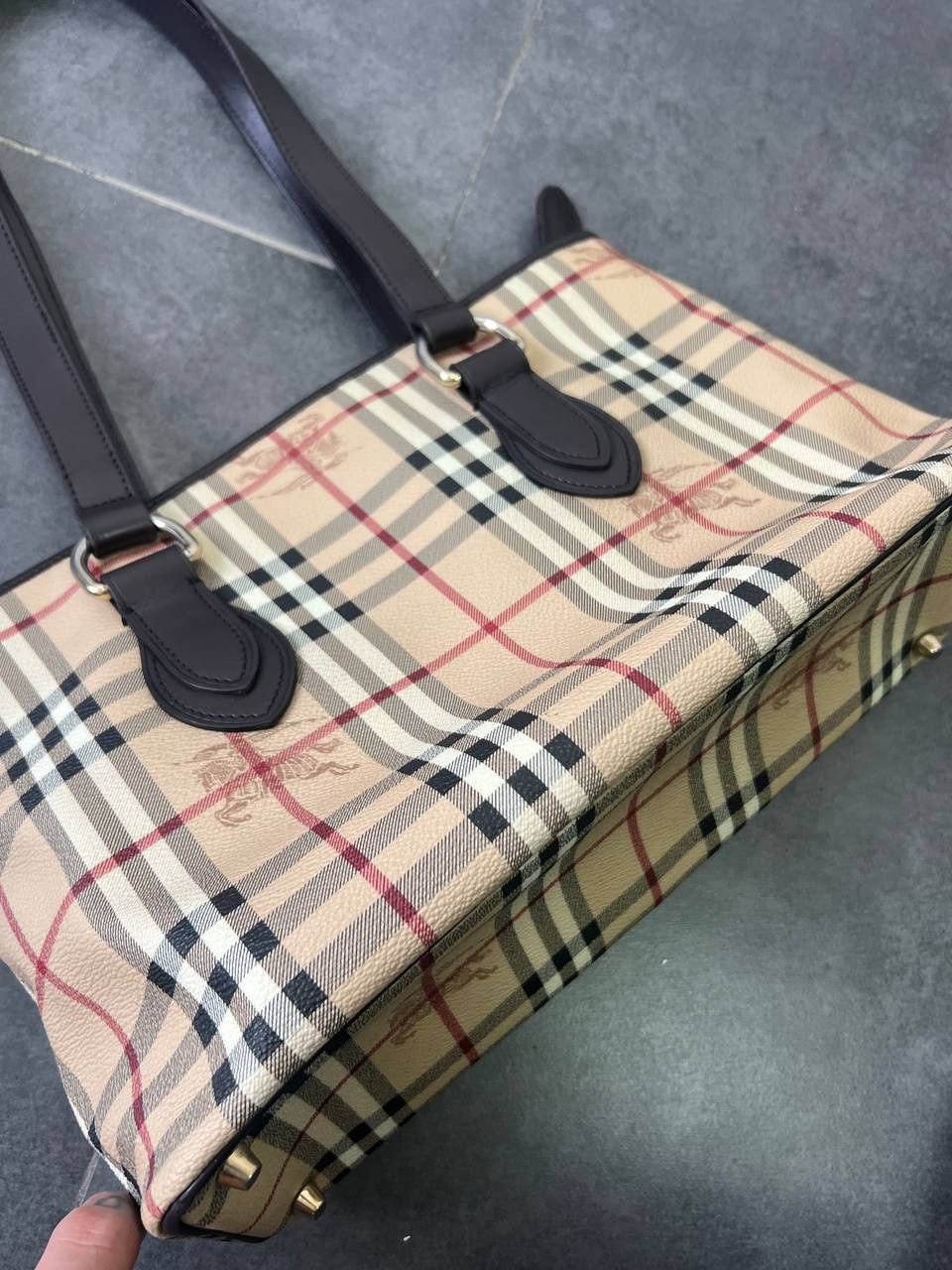 Burberry Burberry Haymarket nova check shoulder bag Size ONE SIZE - 2 Thumbnail