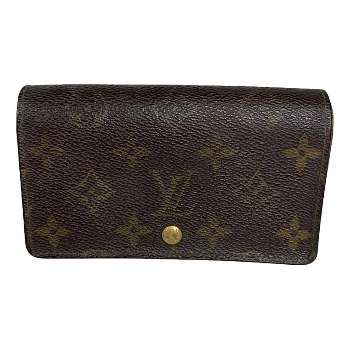 Louis Vuitton Flore Brown Leather Wallet Size ONE SIZE - 1 Thumbnail