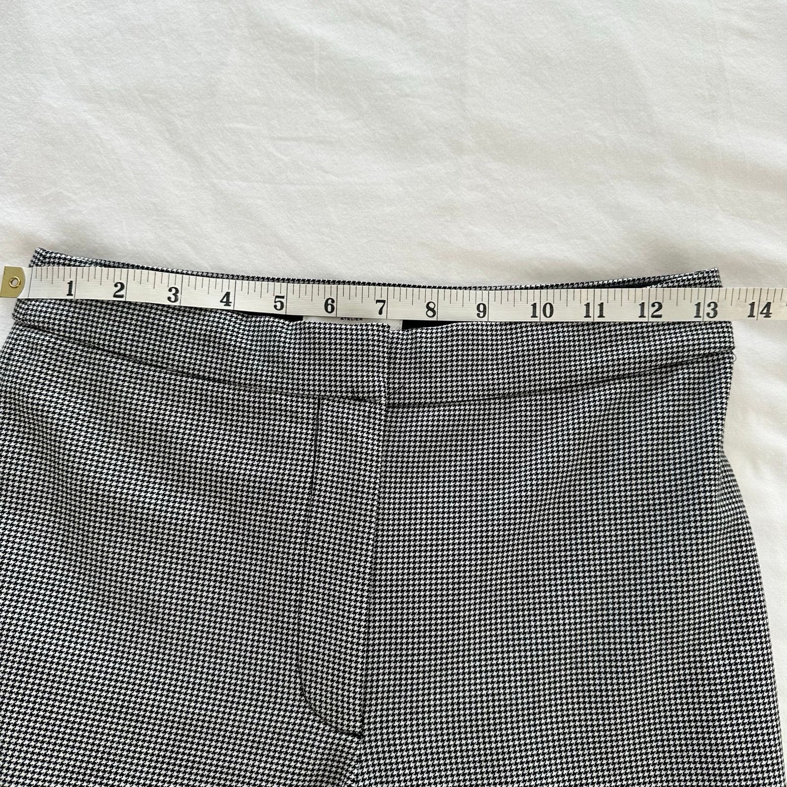 Aritzia Aritzia Babaton Houndstooth Numero Pants High Rise Size 4 Size 27" / US 4 / IT 40 - 6 Thumbnail
