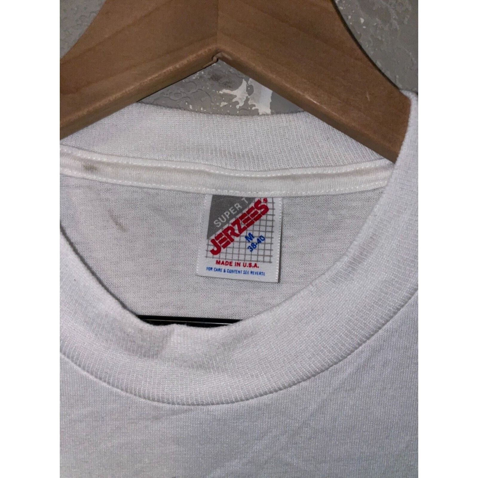 Jerzees Vintage Virginia City Nevada Shirt Reflective White M Tee Size US M / EU 48-50 / 2 - 8 Thumbnail