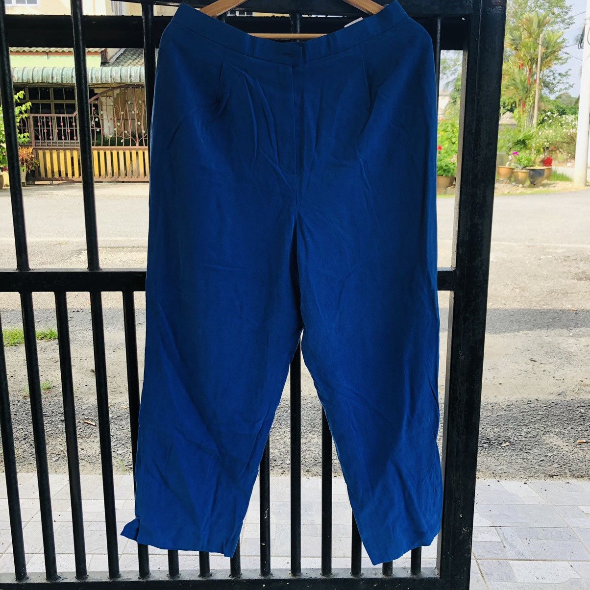 Givenchy × Vintage VINTAGE GLAMOUR GIVENCHY BLUE SIZE ON TAG 46 Size 32" / US 10 / IT 46 - 1 Thumbnail