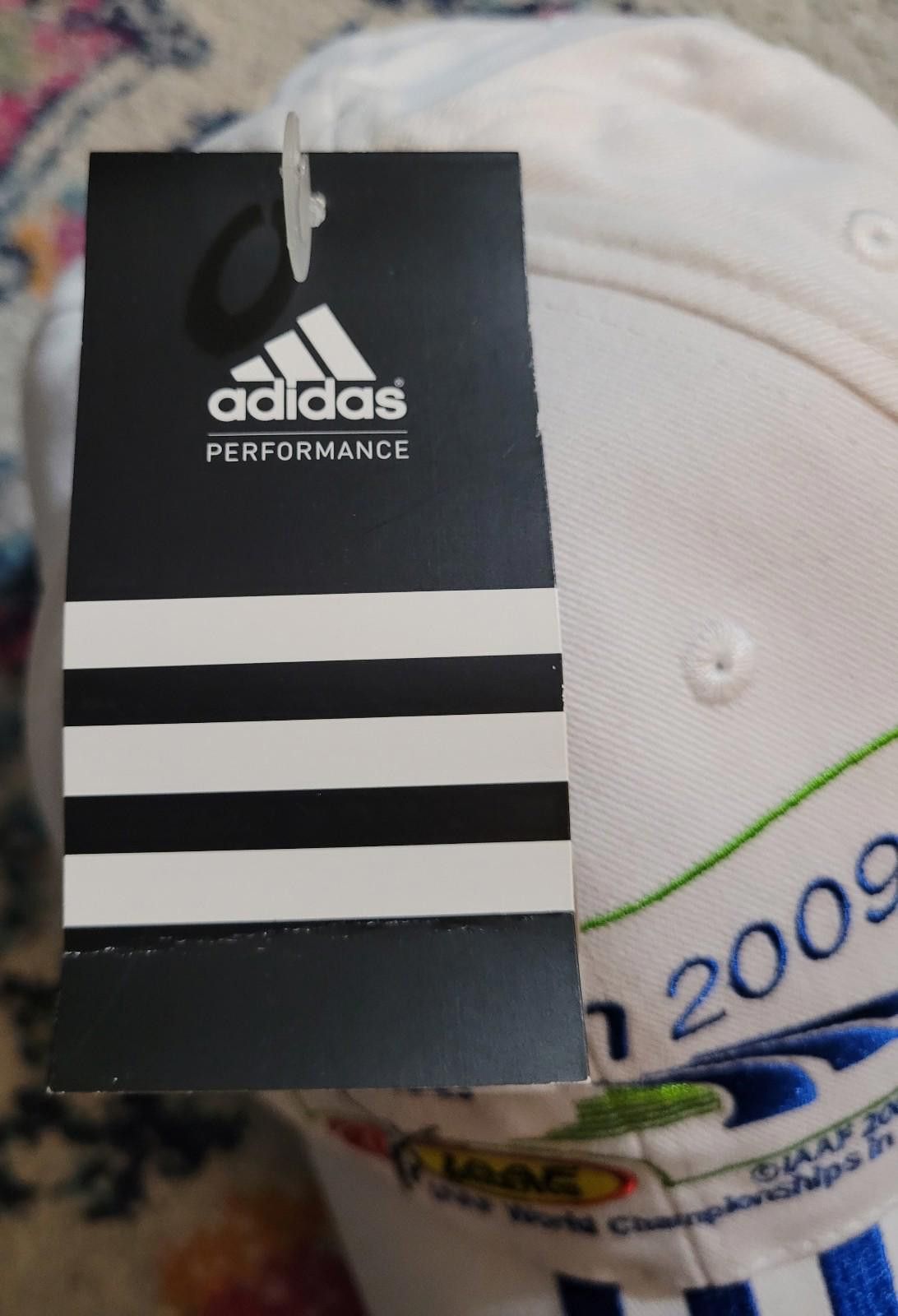 Adidas IAAF World Championship Athletics BERLIN 2009 adidas hat NWT Size ONE SIZE - 4 Thumbnail