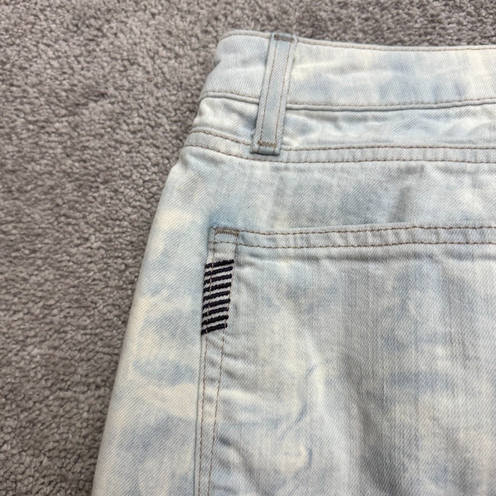 Paige Paige Hoxton Ankle Peg Denim Jeans Womens 30 Regular High Rise Acid Wash Blue 5-Pocket City Grunge Jeans Womens Size 30" / US 8 / IT 44 - 5 Thumbnail
