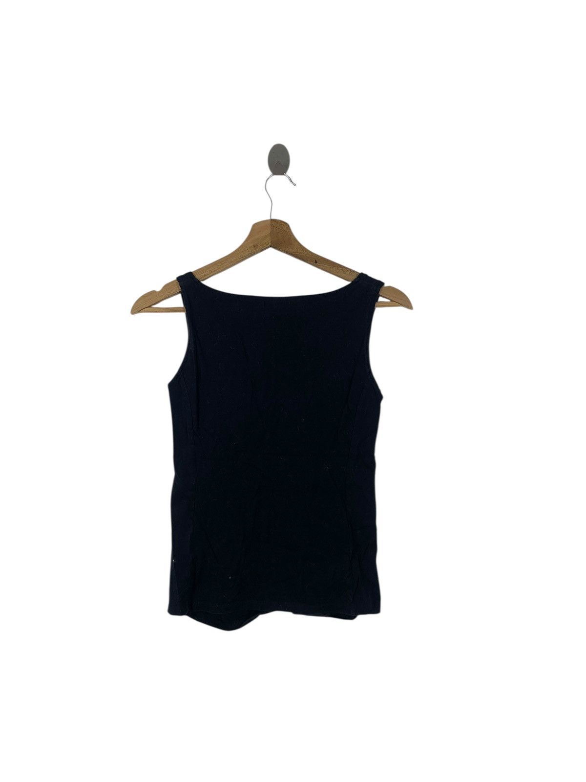 Yohji Yamamoto Vintage YOHJI YAMAMOTO INED Collection Ruffle Tank Top Tee Size XXS / US 00 / IT 34 - 6 Thumbnail