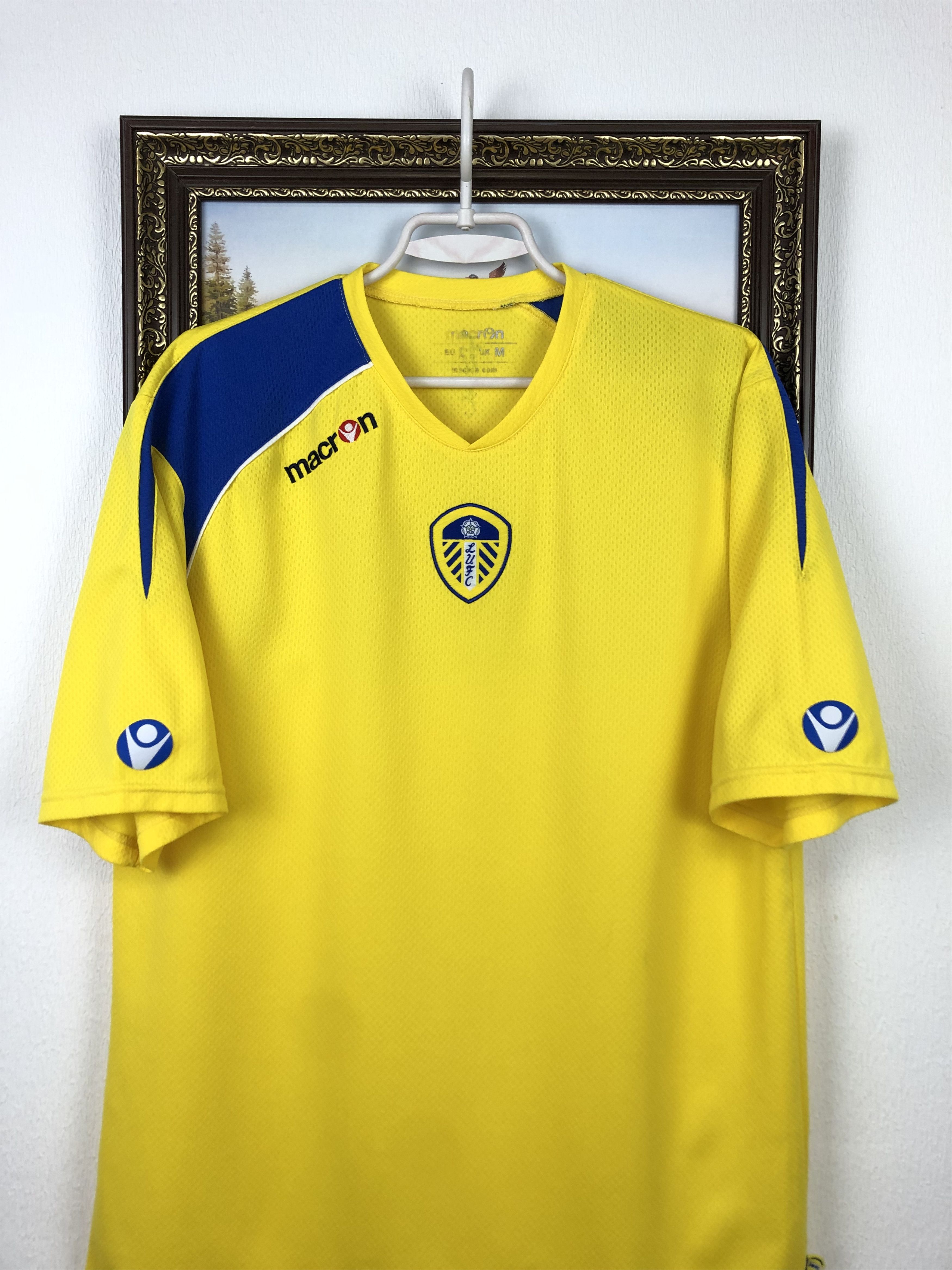 Macron Leeds United football shirt 2008 Soccer Train Jersey Tee Size US M / EU 48-50 / 2 - 2 Thumbnail