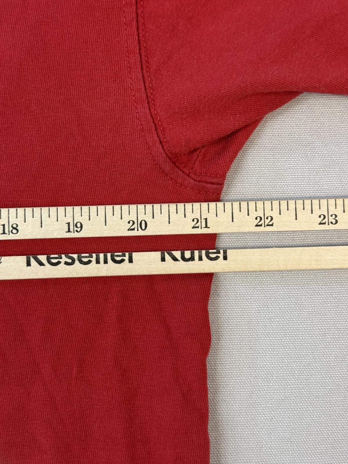 Russell Athletic VTG Russell Athletic Mens Blank Red T-shirt Cotton Pocket M Size US M / EU 48-50 / 2 - 6 Thumbnail